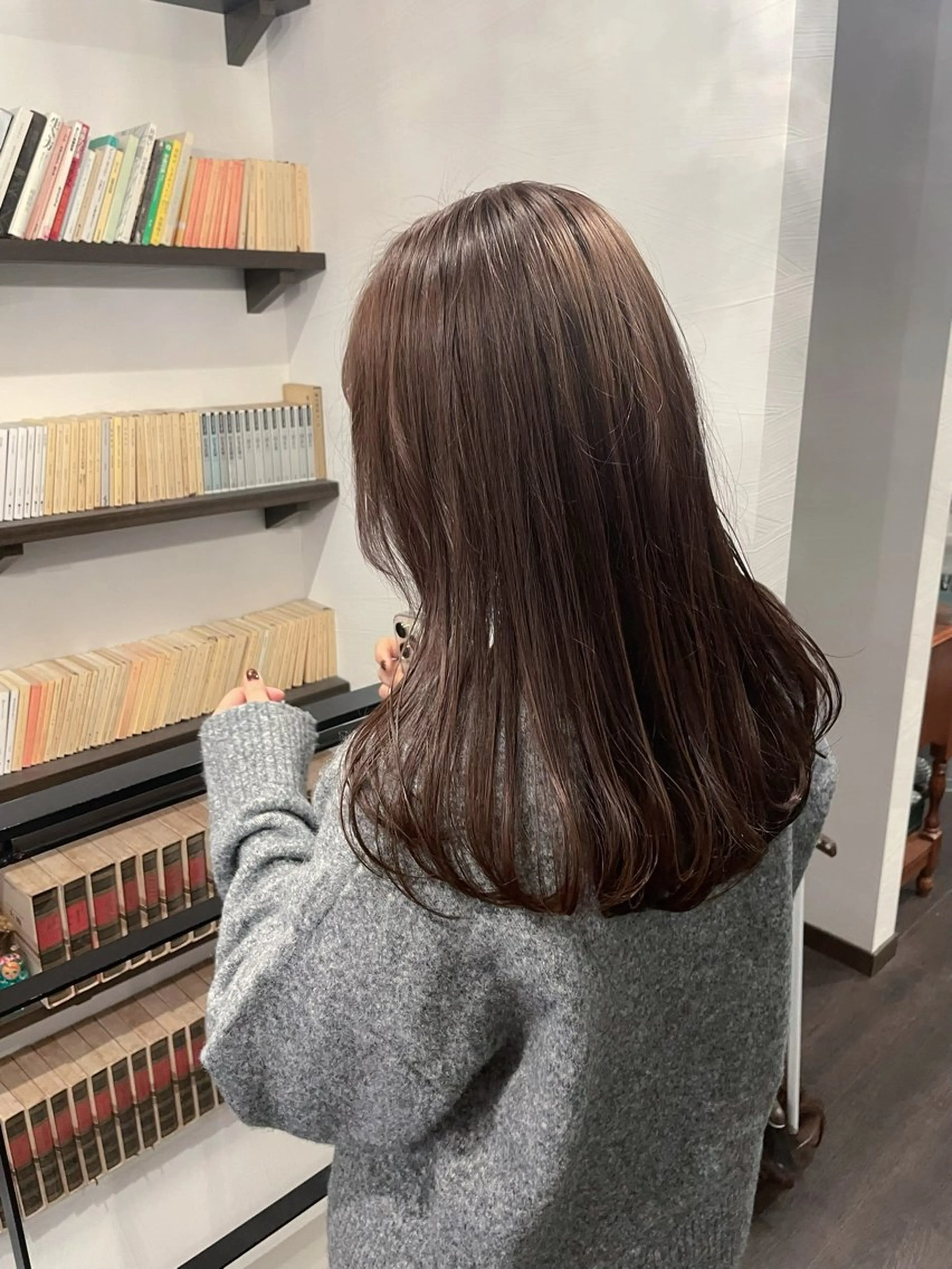 カラー +  ハホニコトリートメントの写真