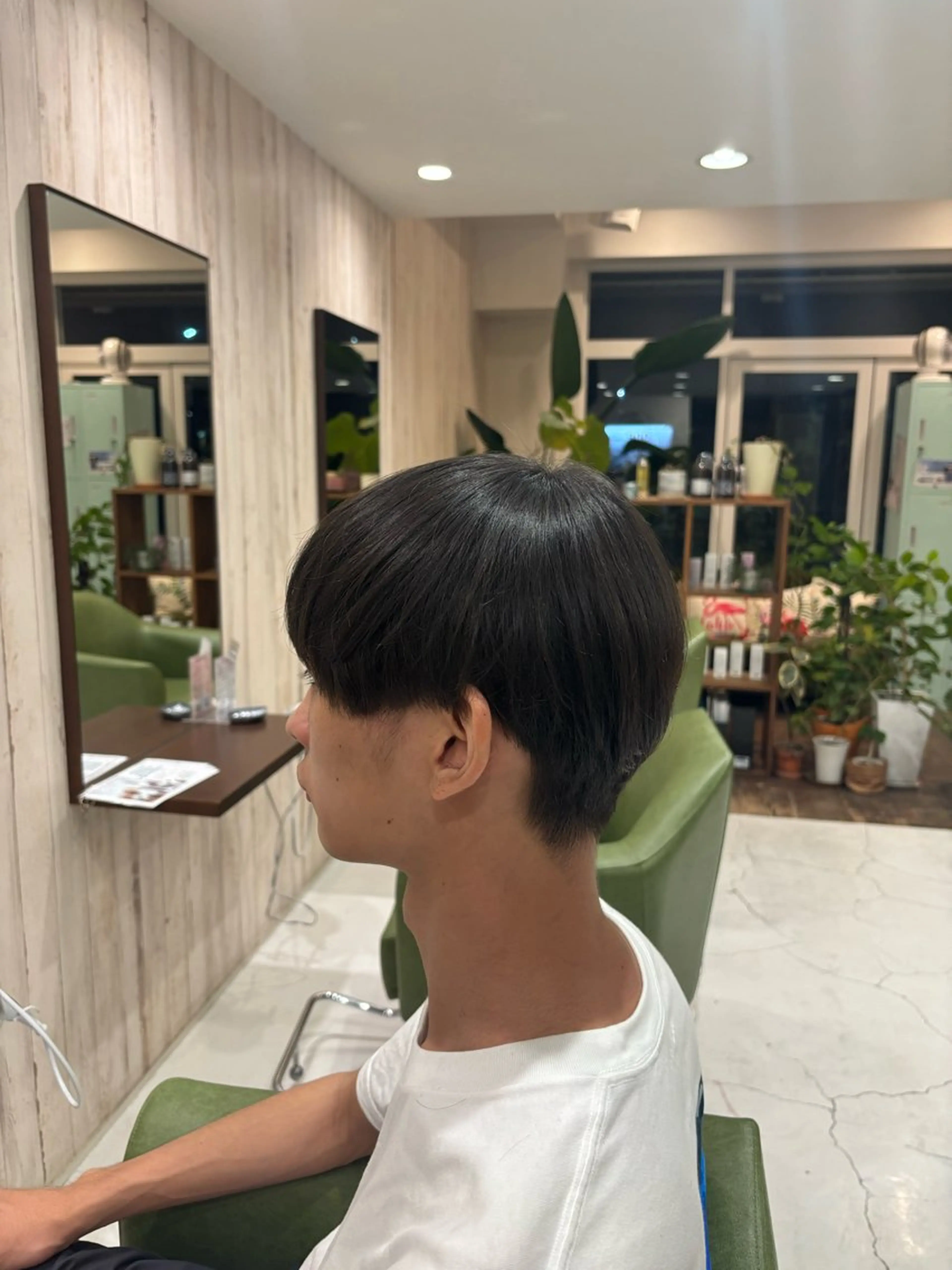 メンズ 保谷 菜々美のヘアスタイル