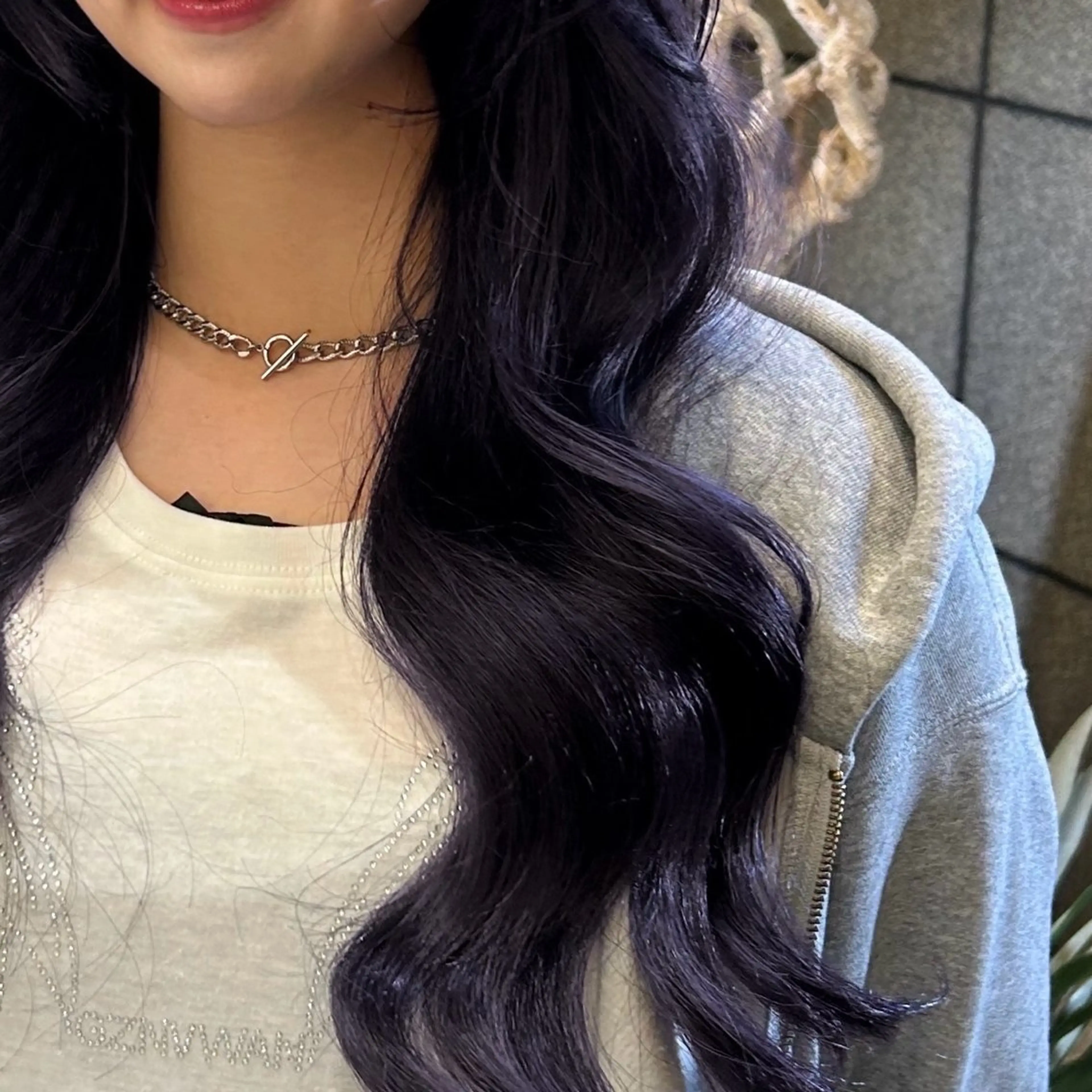 ロング カラー ヘアカラー 🇰🇷韓国スタイル /束間まつげ🎀ミキのマツエク・マツパデザイン