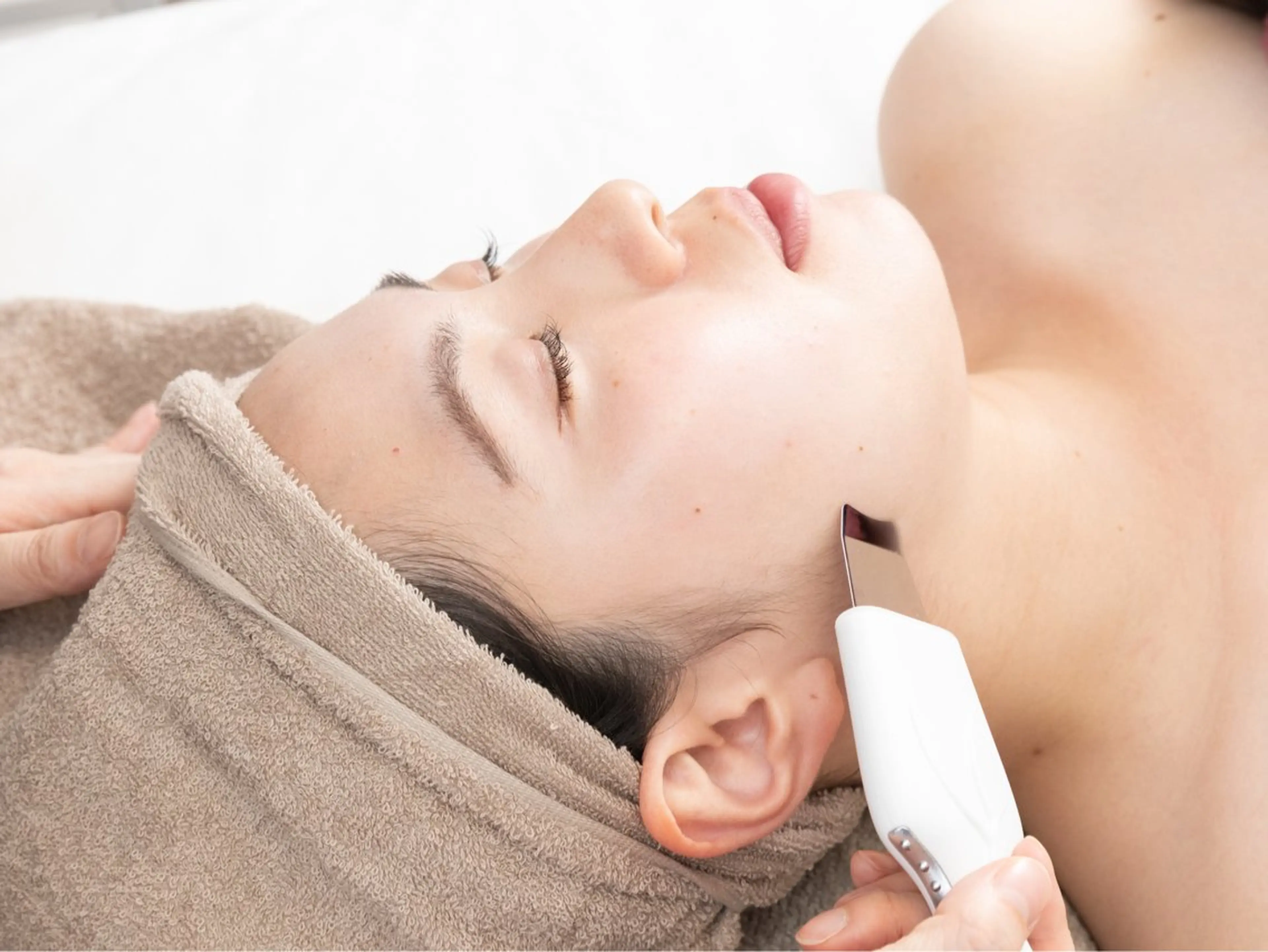 1番人気メニュー⭐️毛穴洗浄＋イオン導入のセットです♪の写真