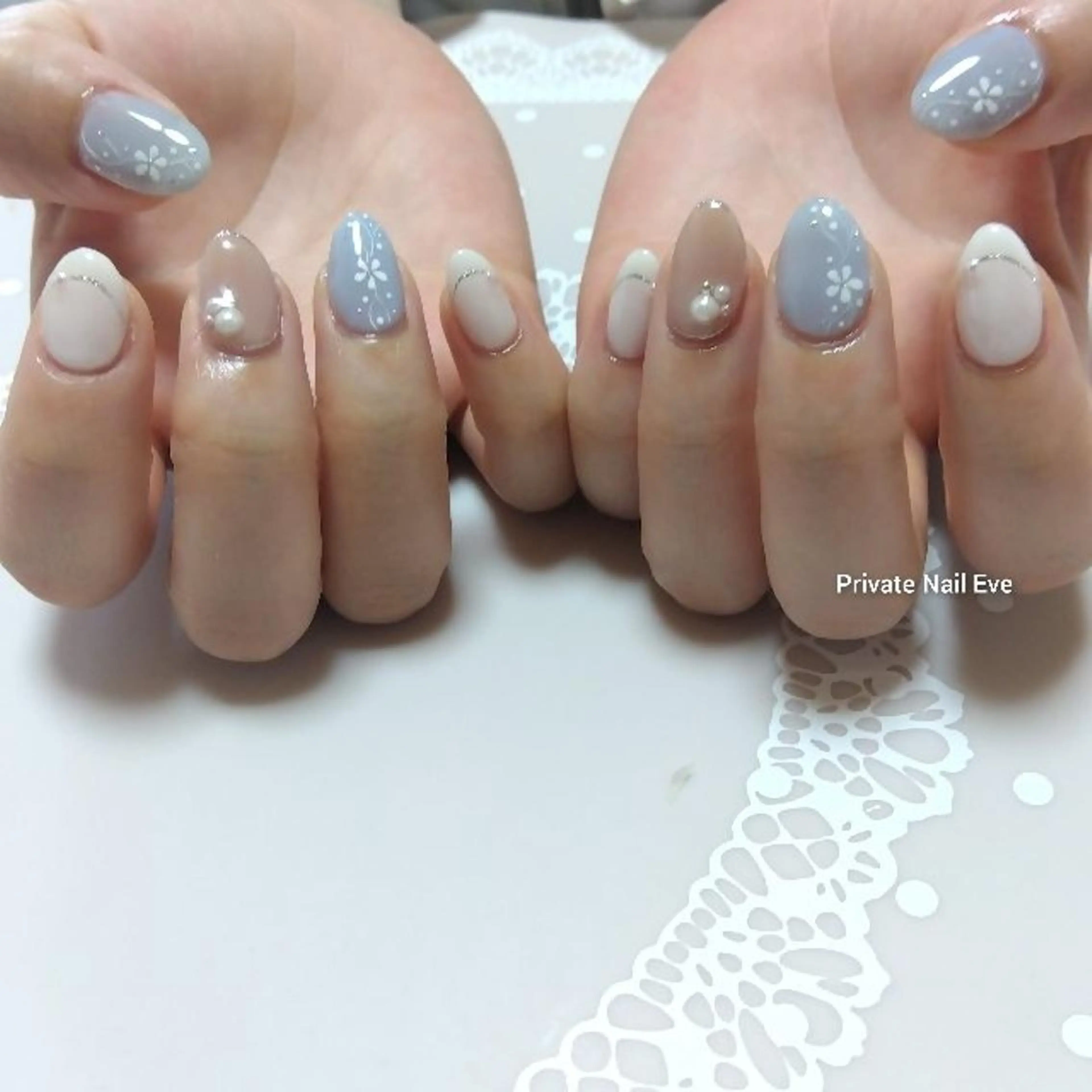 ネイル 持ち込み 春ネイル ハンドネイル ネイル junkoのネイルデザイン