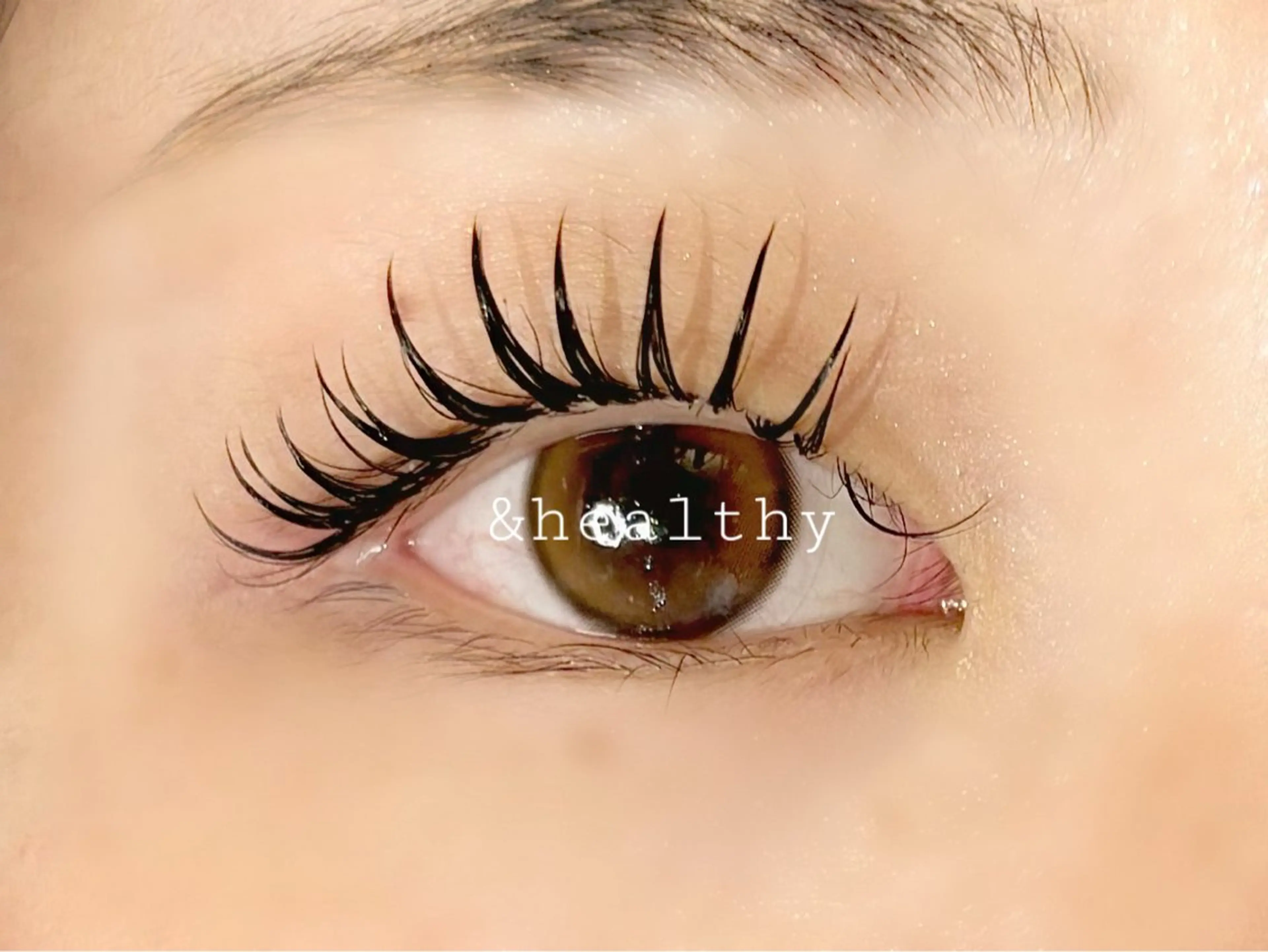 マツエク・マツパ バインドロック パリジェンヌラッシュリフト まつげパーマ 一重×まつ毛パーマ マツパ mocca🕊🫧 ayamiのマツエク・マツパデザイン