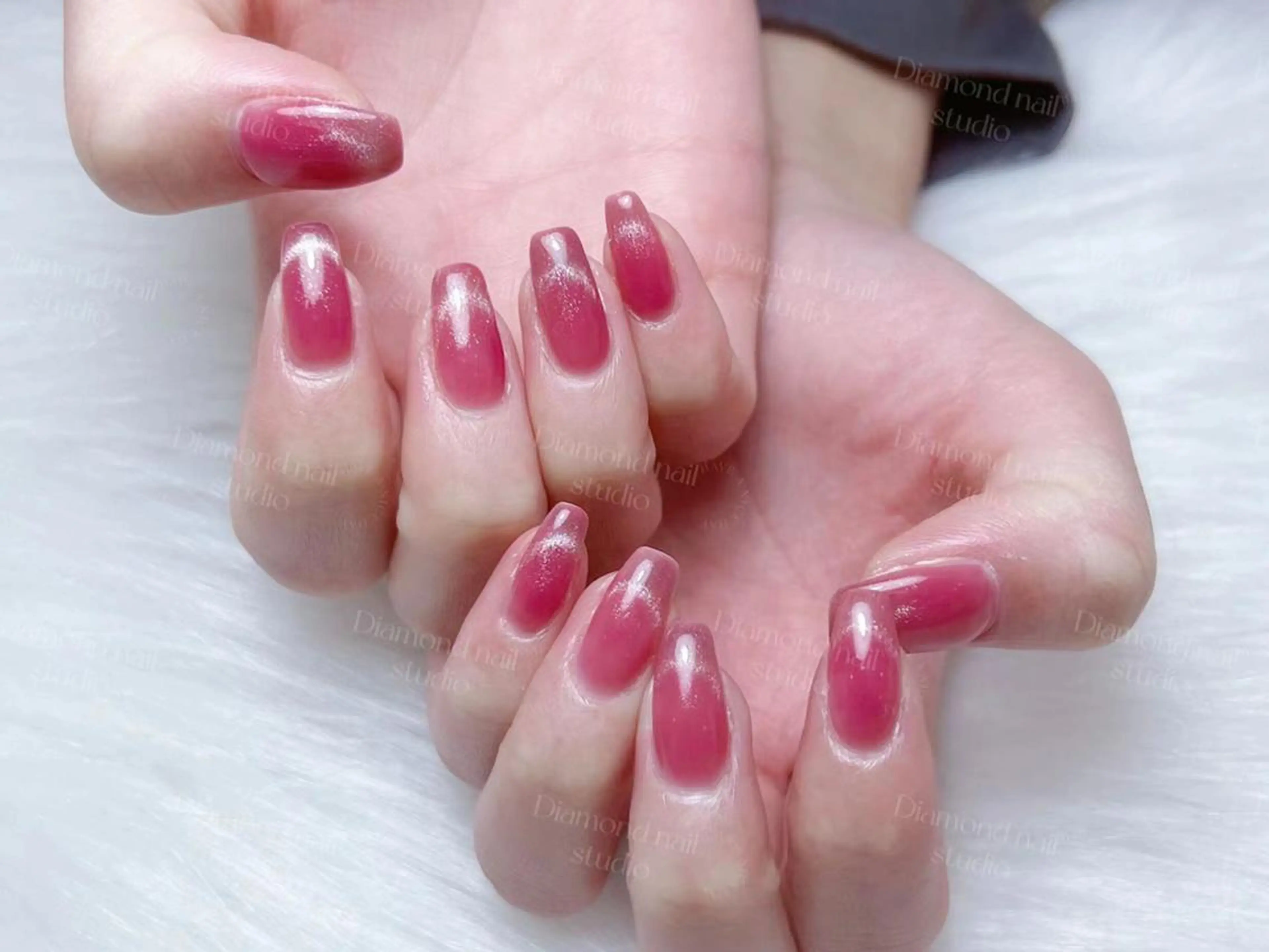 ショート ハンドネイル Diamond ✨のネイルデザイン