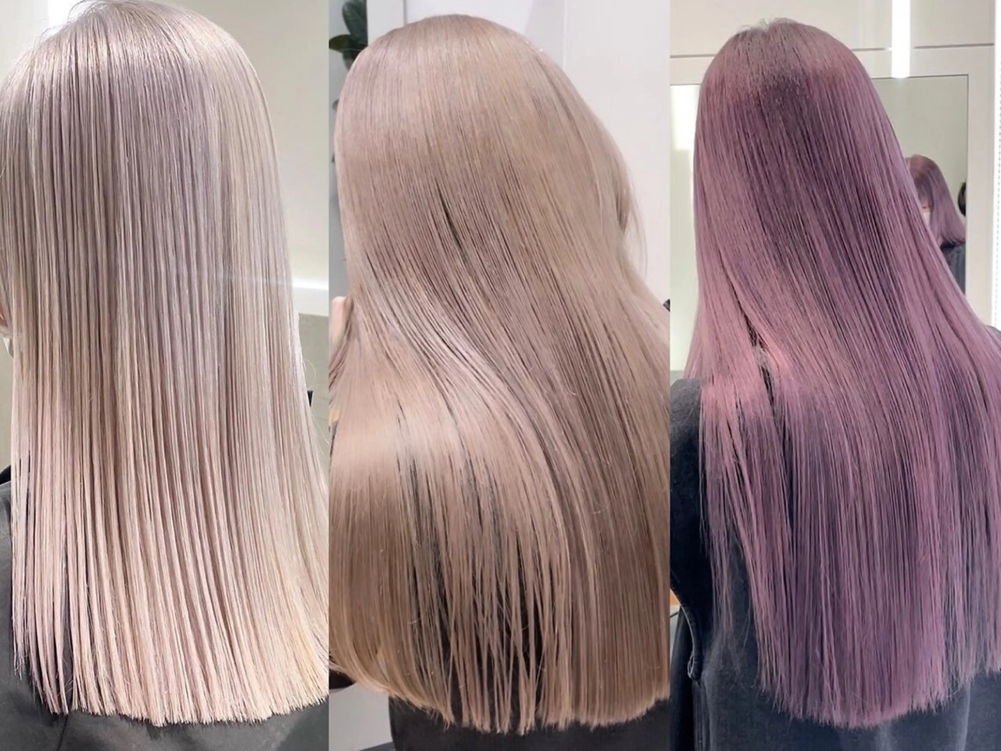 ロング カラー ヘアカラー トリートメント 【ケアブリーチ】 ヴァーディーのヘアスタイル