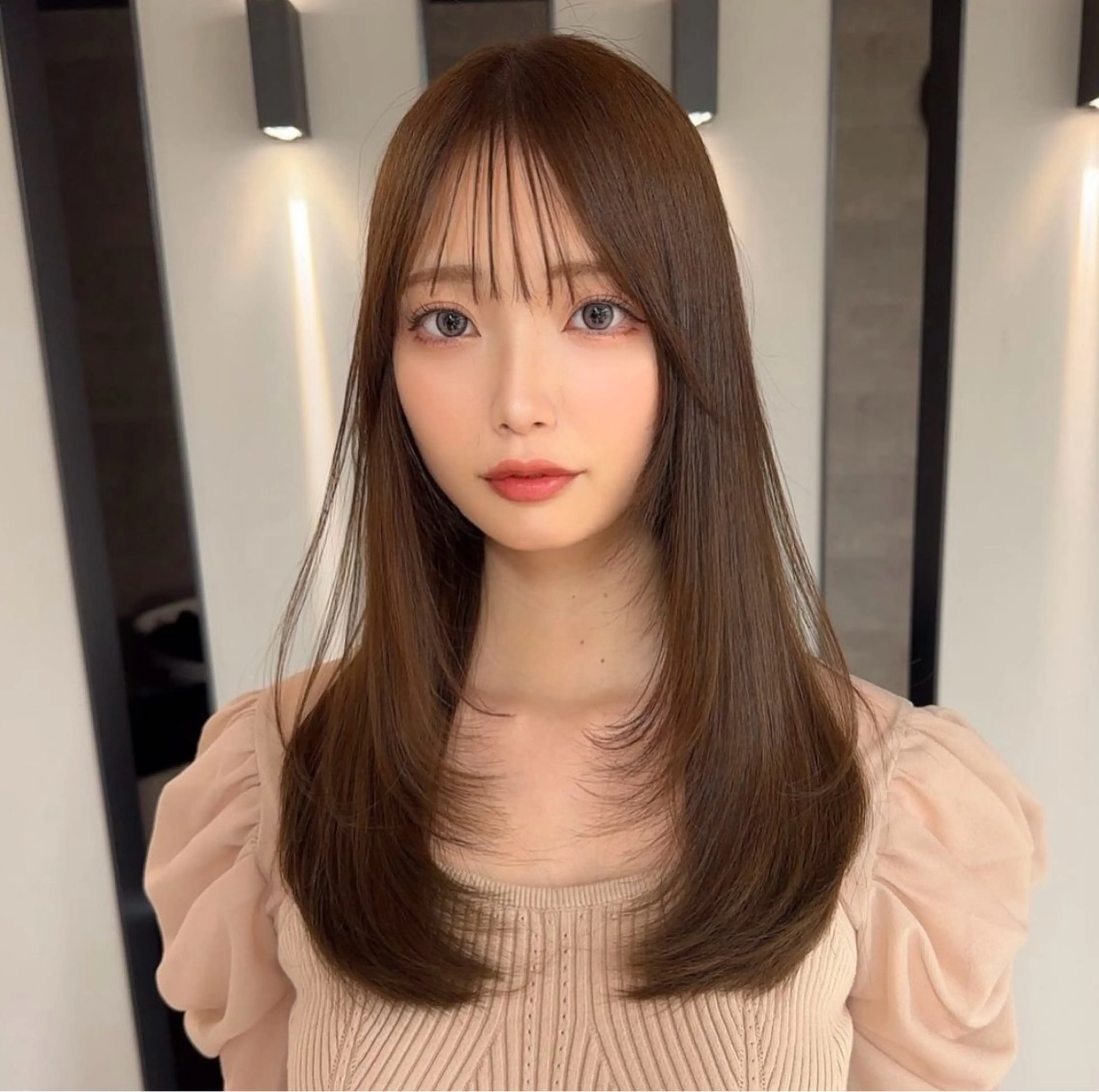 セミロング hao所属・渋谷/髪質改善 manaeのヘアスタイル