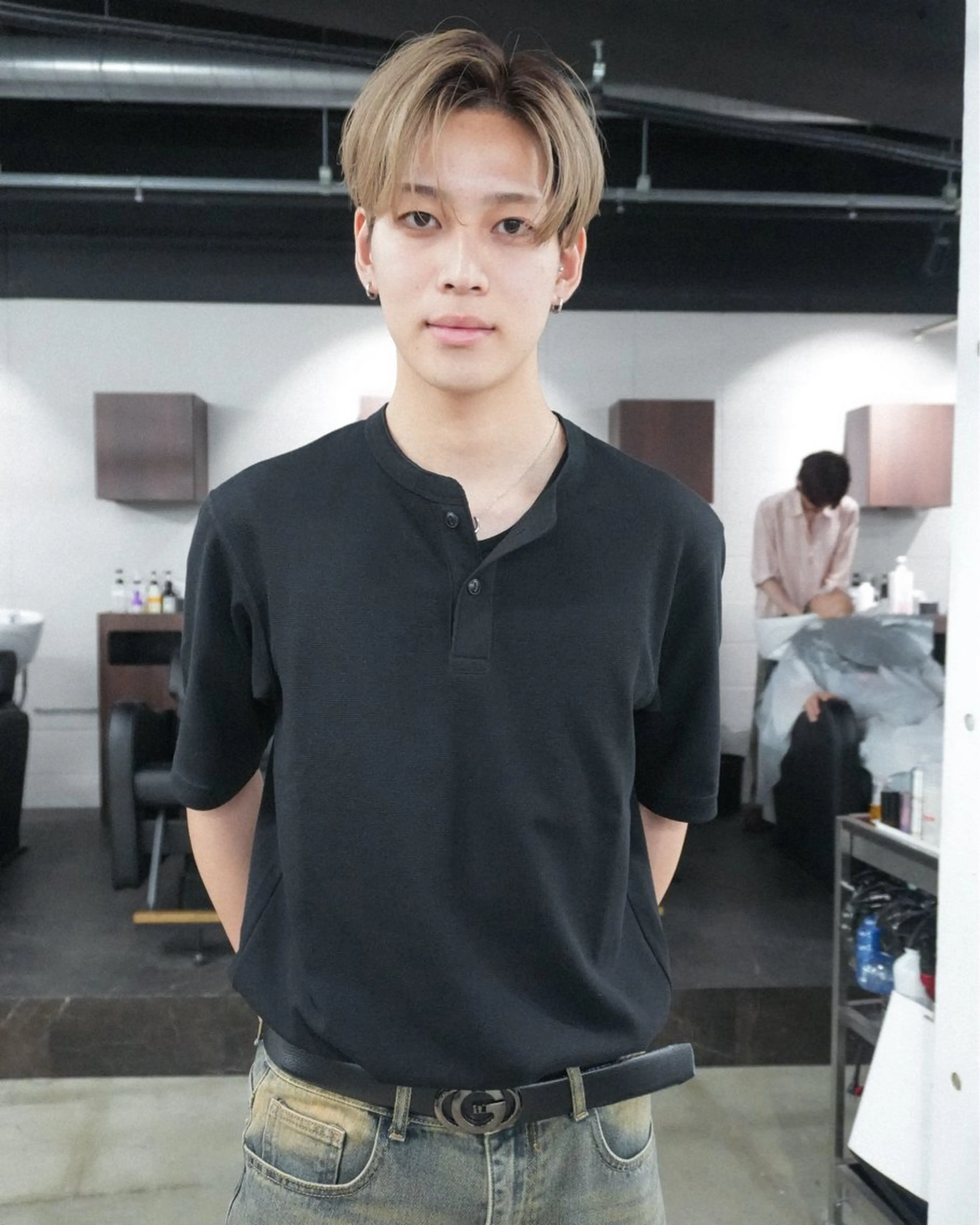 ショート ヘアカラー キタダ ヒロキのヘアスタイル