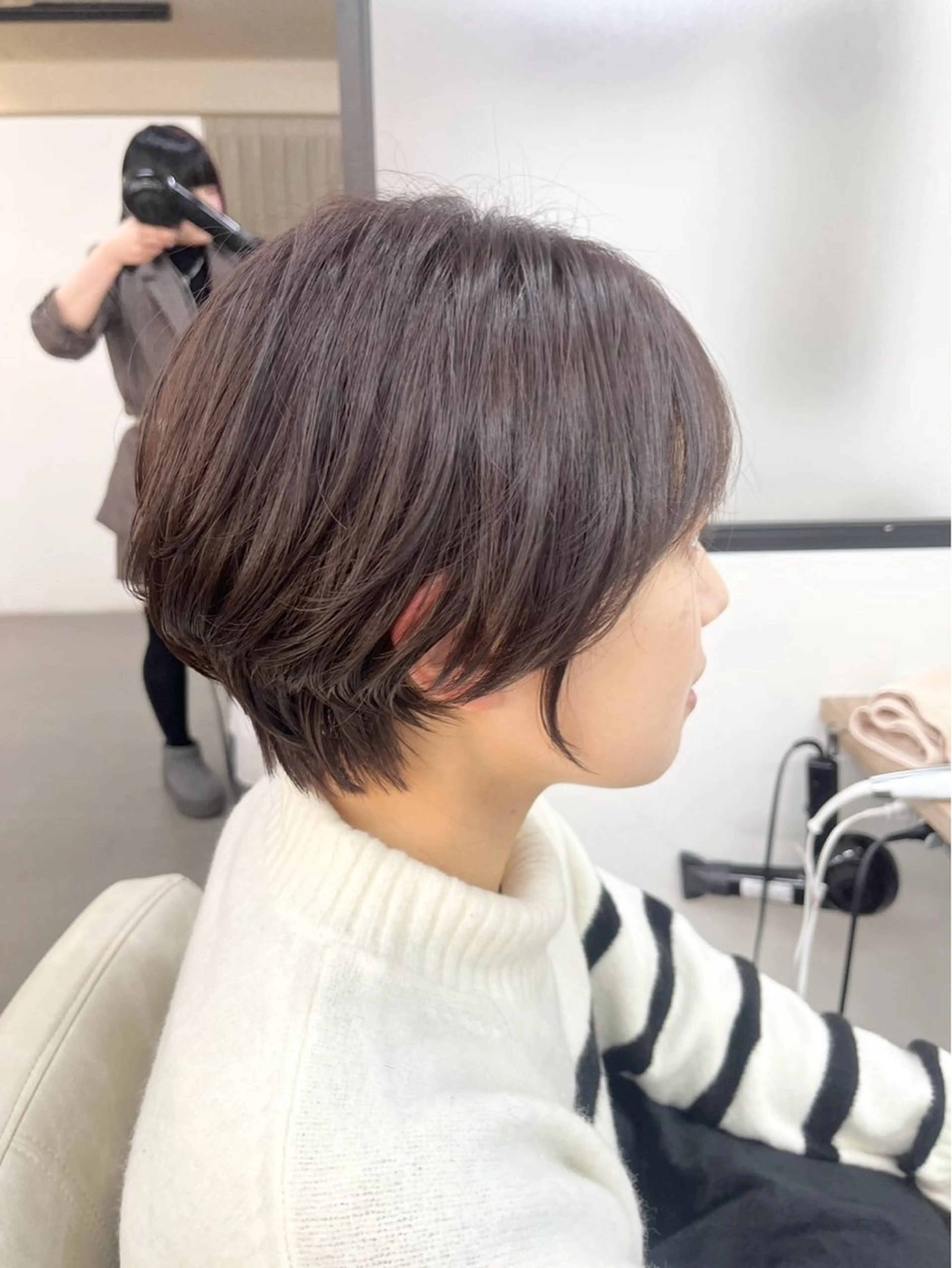 ショート Hair art chiffon 池袋西口店所属・カットモデル募集中 💇🏻　福田彩南のヘアスタイル