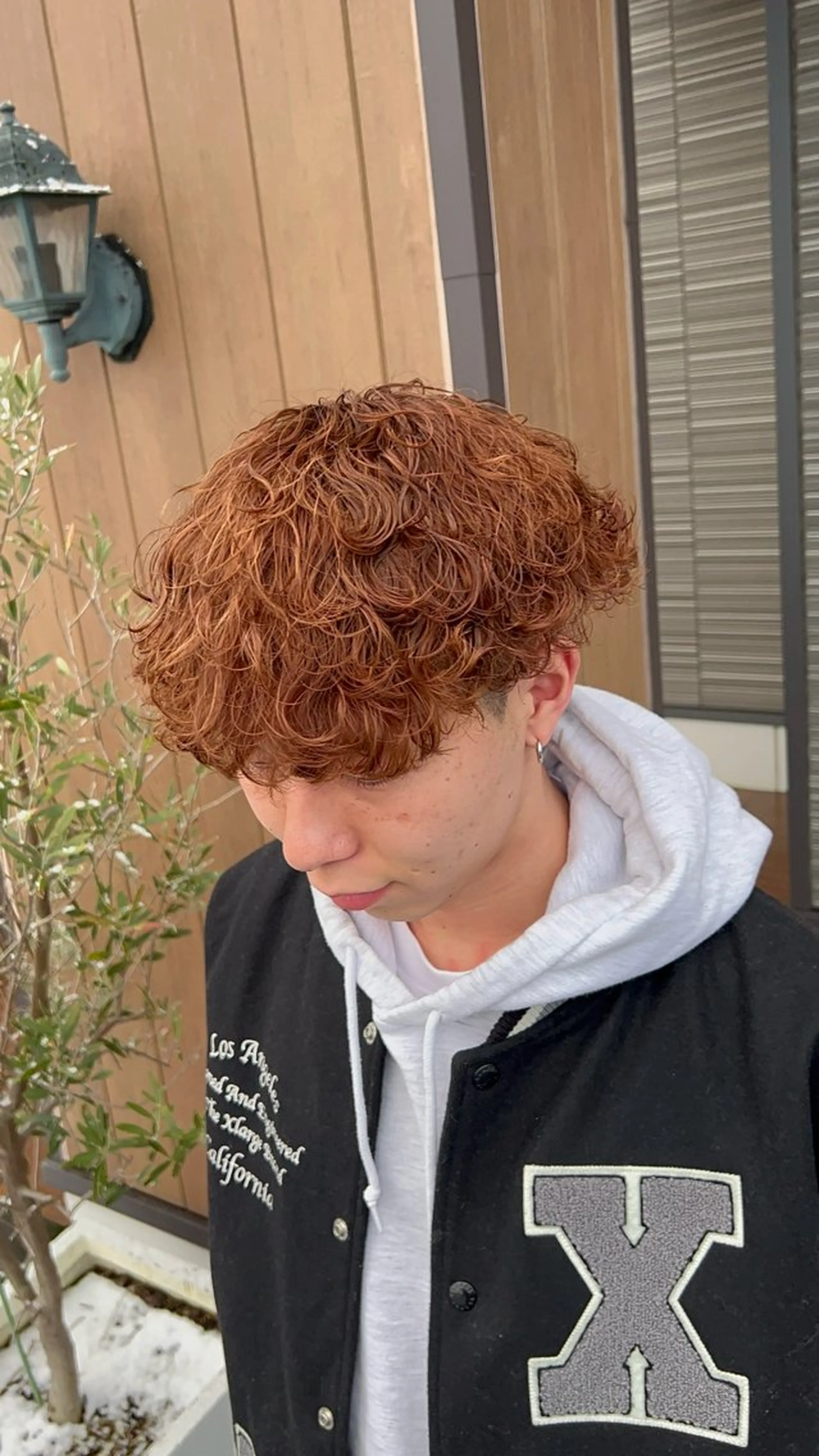 パーマ メンズ メンズパーマ 波巻きパーマ BLEACHi江俣店 齋藤仁夢のヘアスタイル