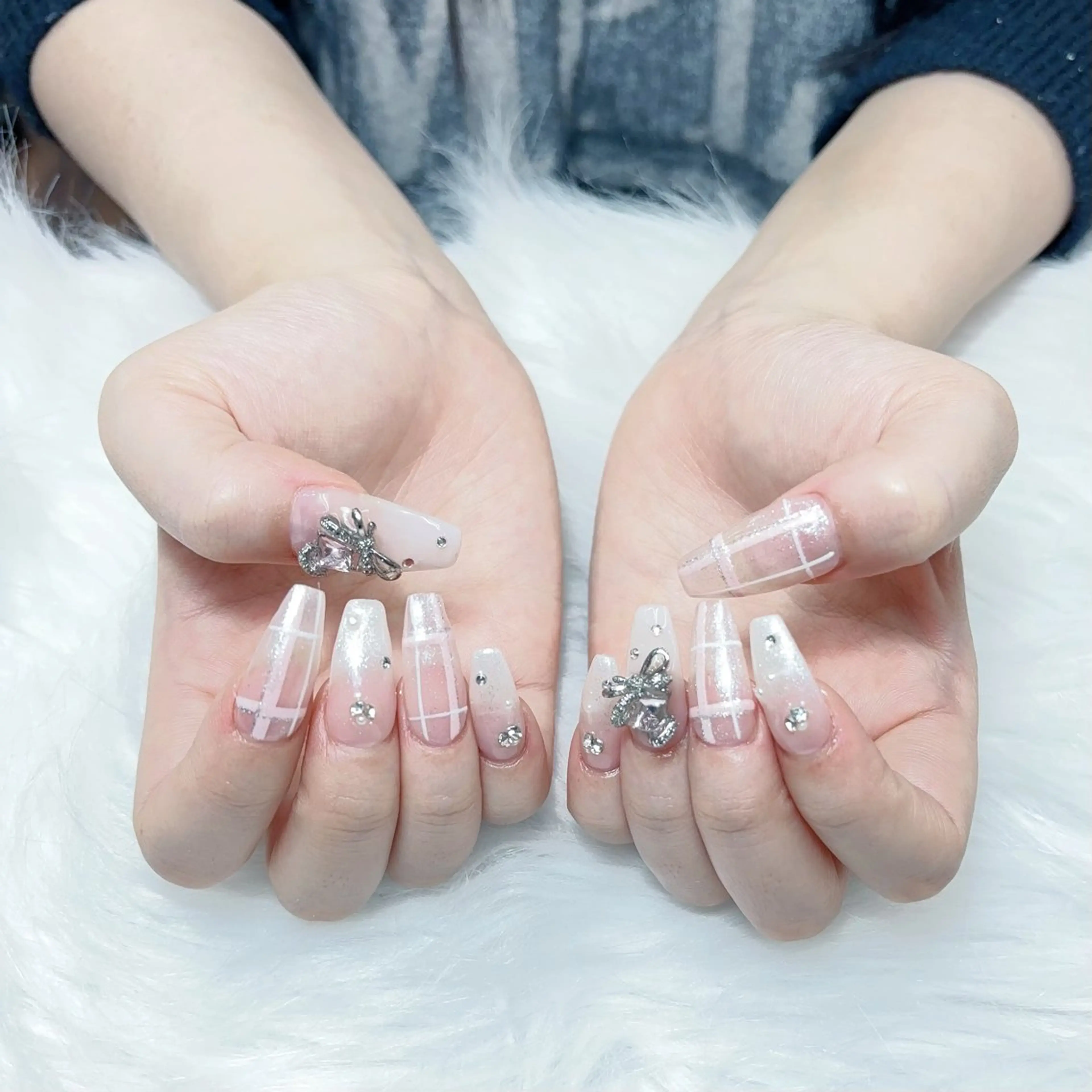 ネイル ハート 韓国ネイル スカルプネイル 夏ネイル ワンホンネイル ハンドネイル Melody Nail所属・Melody  3D/スカルプ専門店のネイルデザイン