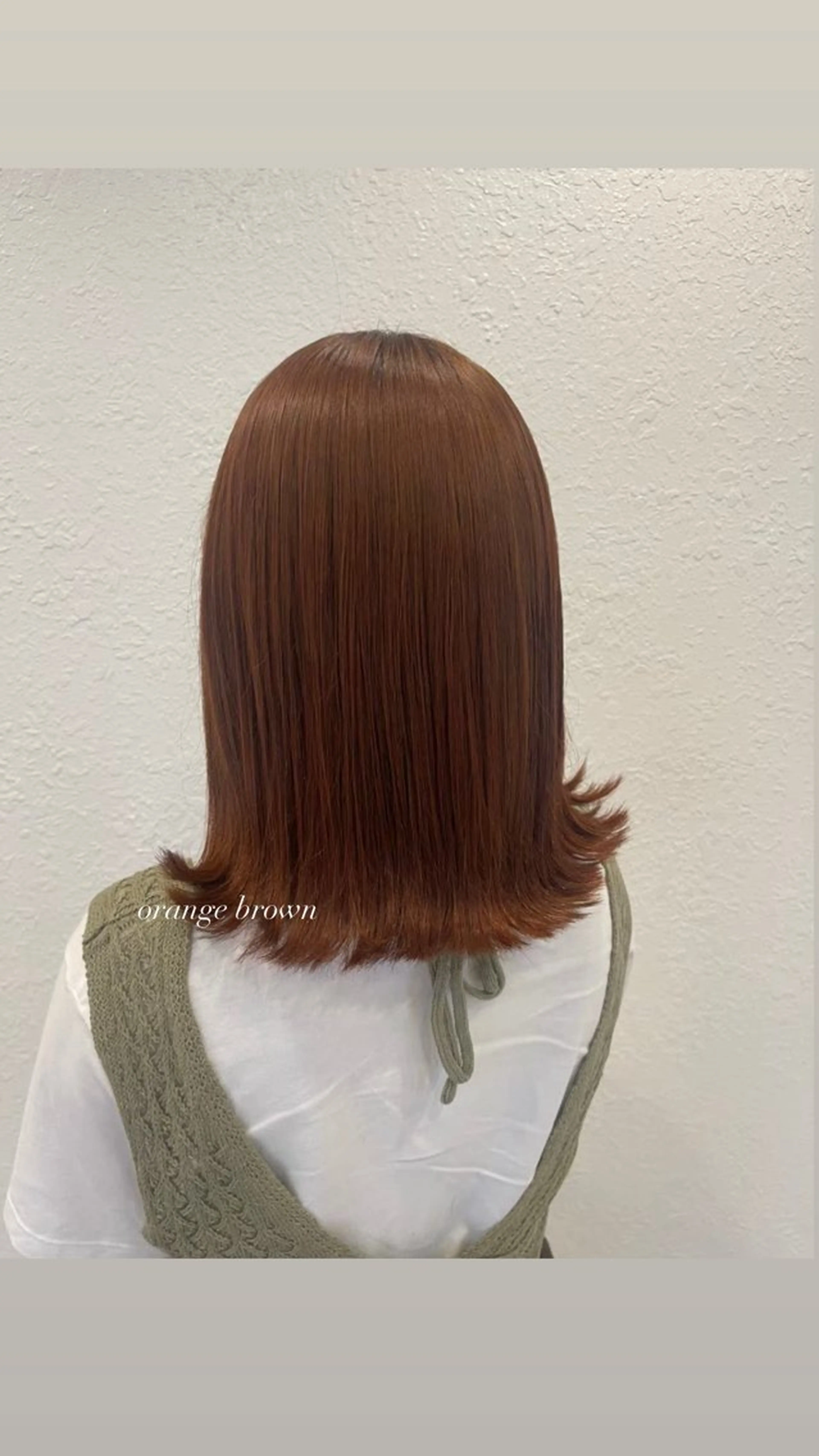 ミディアム ヘアカラー ParveMix 宮﨑 梨里のヘアスタイル