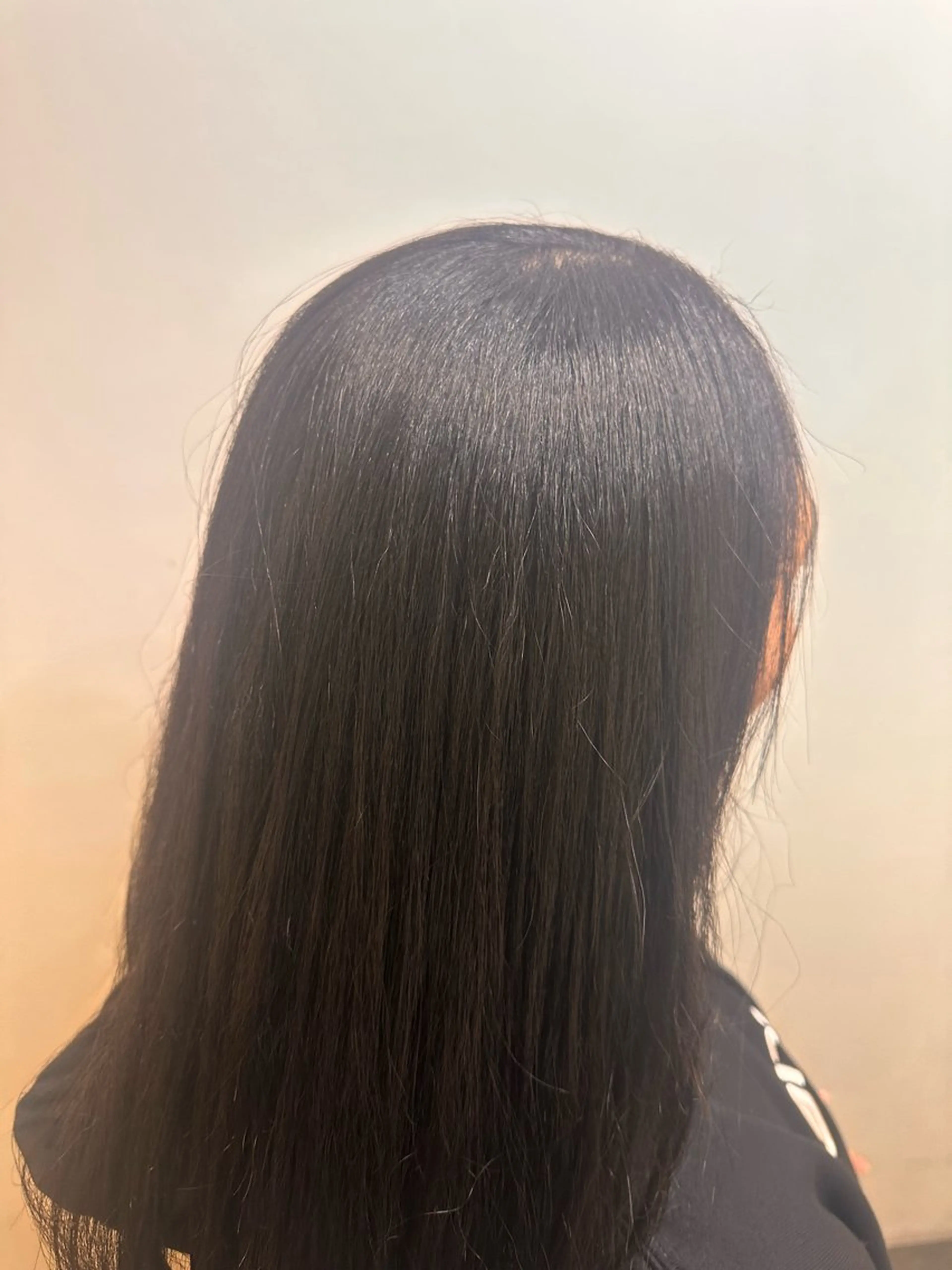 ロング 縮毛矯正 久後清斗 クゴサヤトのヘアスタイル