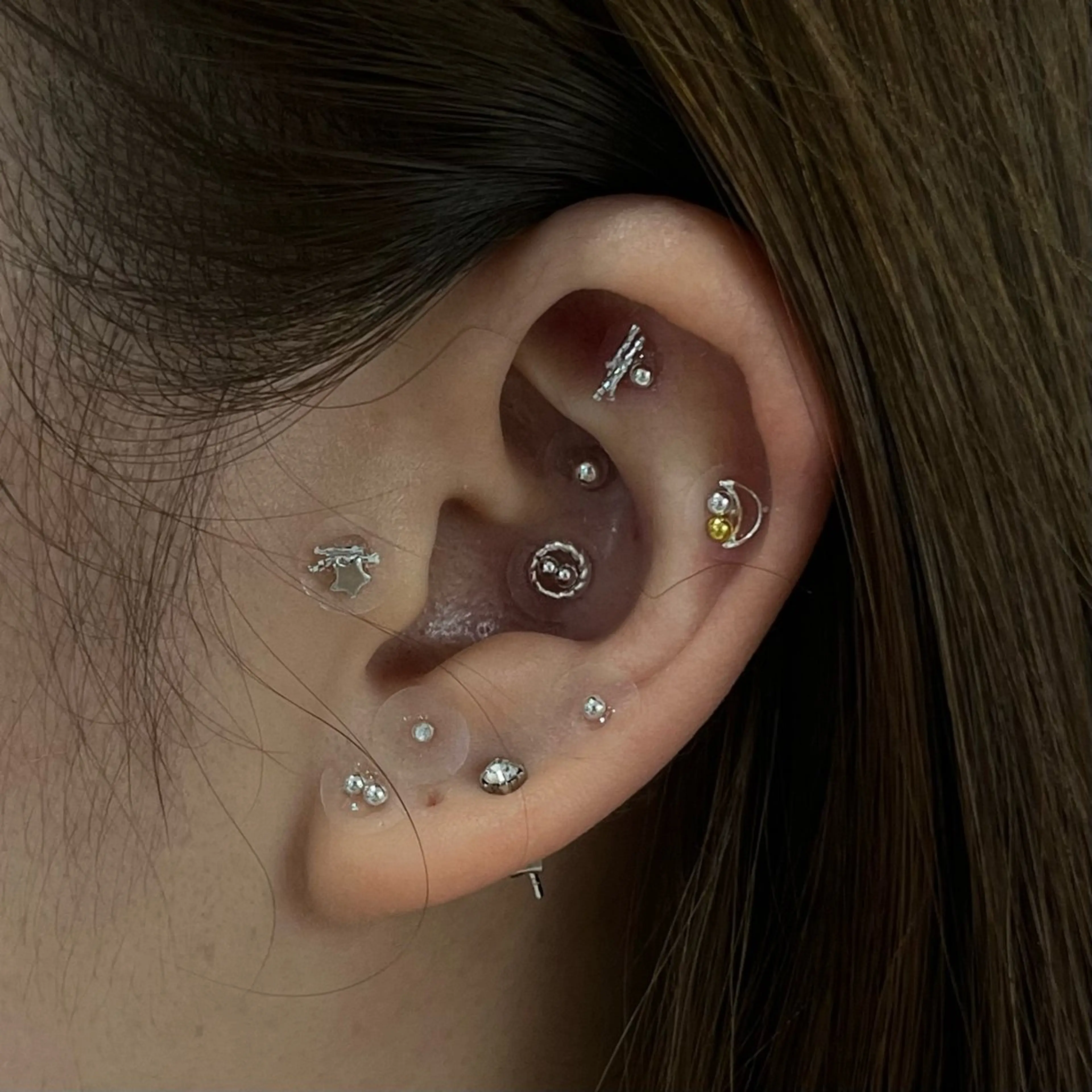 その他 Ray. ちゅるん系ニュアンスのネイルデザイン