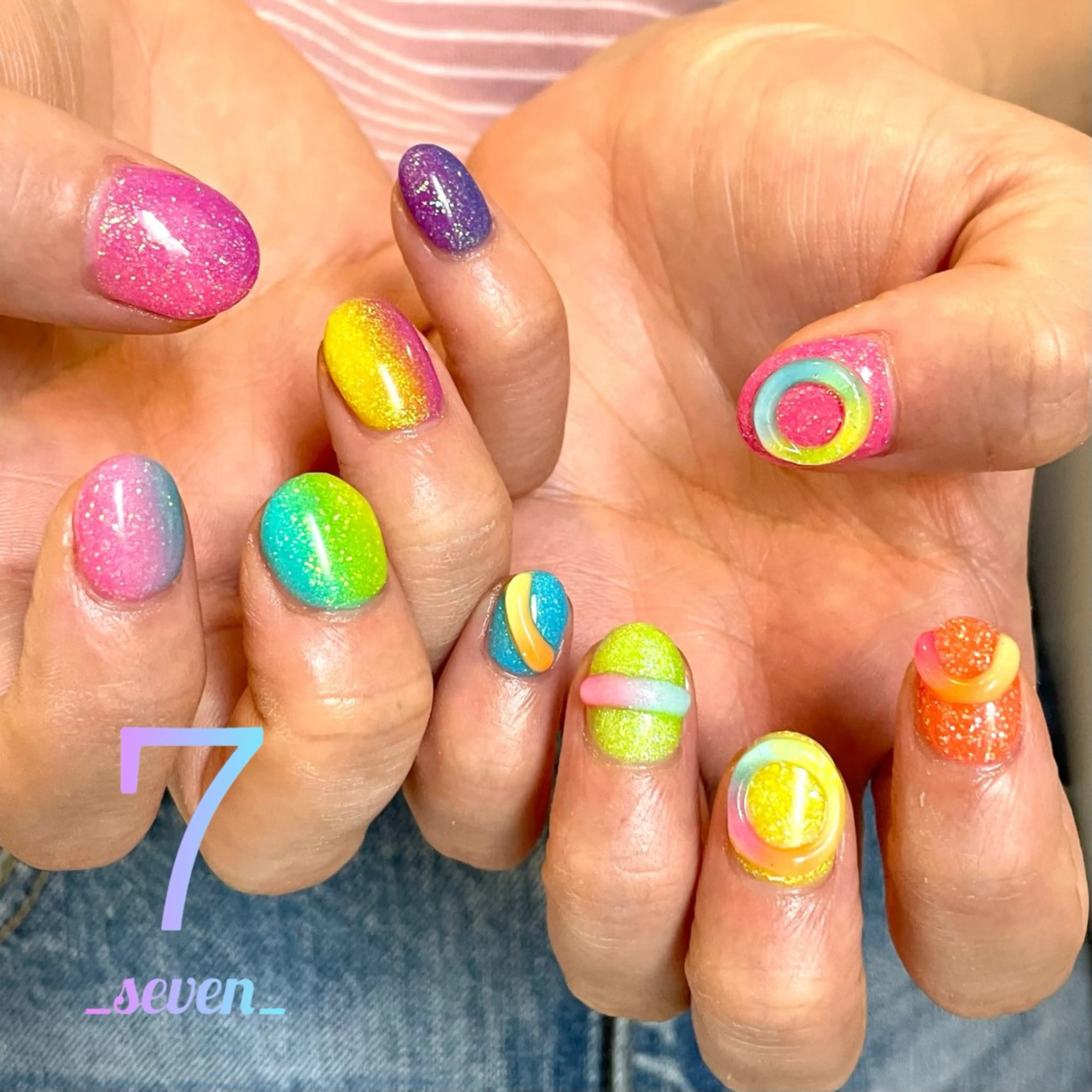 ネイル ハンドネイル nail salon 7_seven_所属・nail salon 7 _seven_のネイルデザイン
