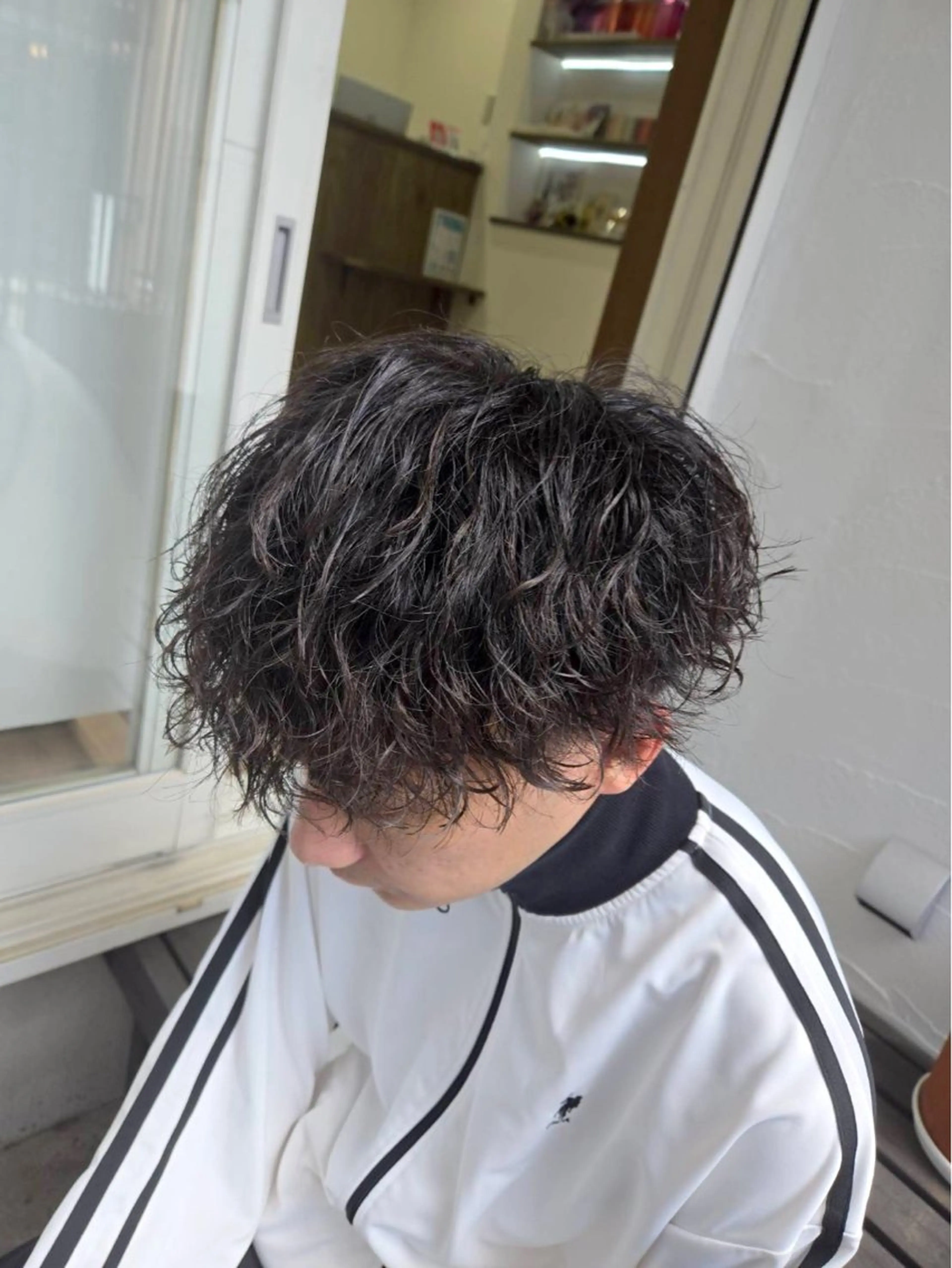 パーマ メンズ カット パーマ RAIA💎ケア ブリーチ＆パーマ💎のヘアスタイル