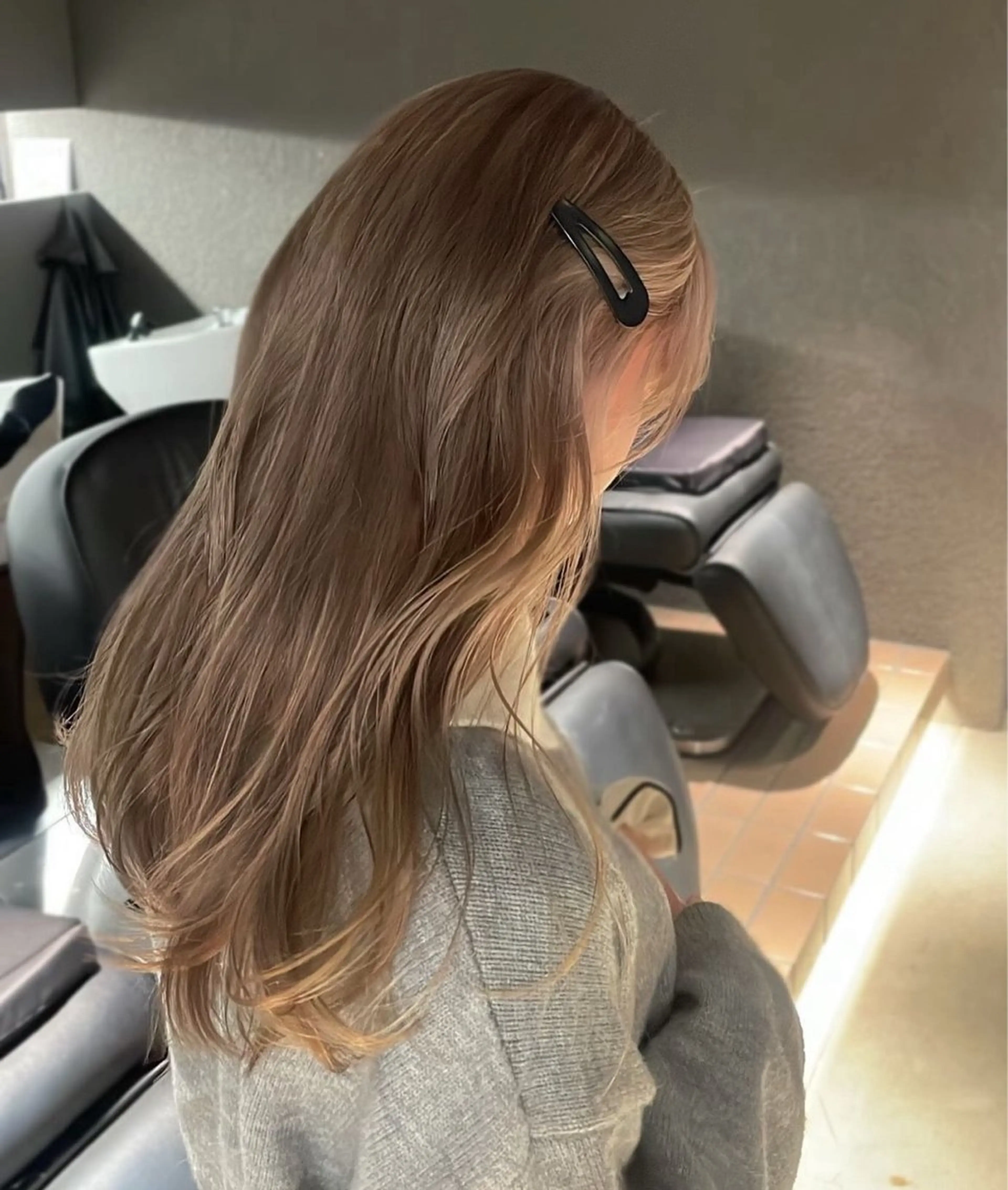 ロング カラー シールエクステ ボブ エクステ エクステ 名古屋栄♡PELE/ ブリーチ/ハイトーンのヘアスタイル