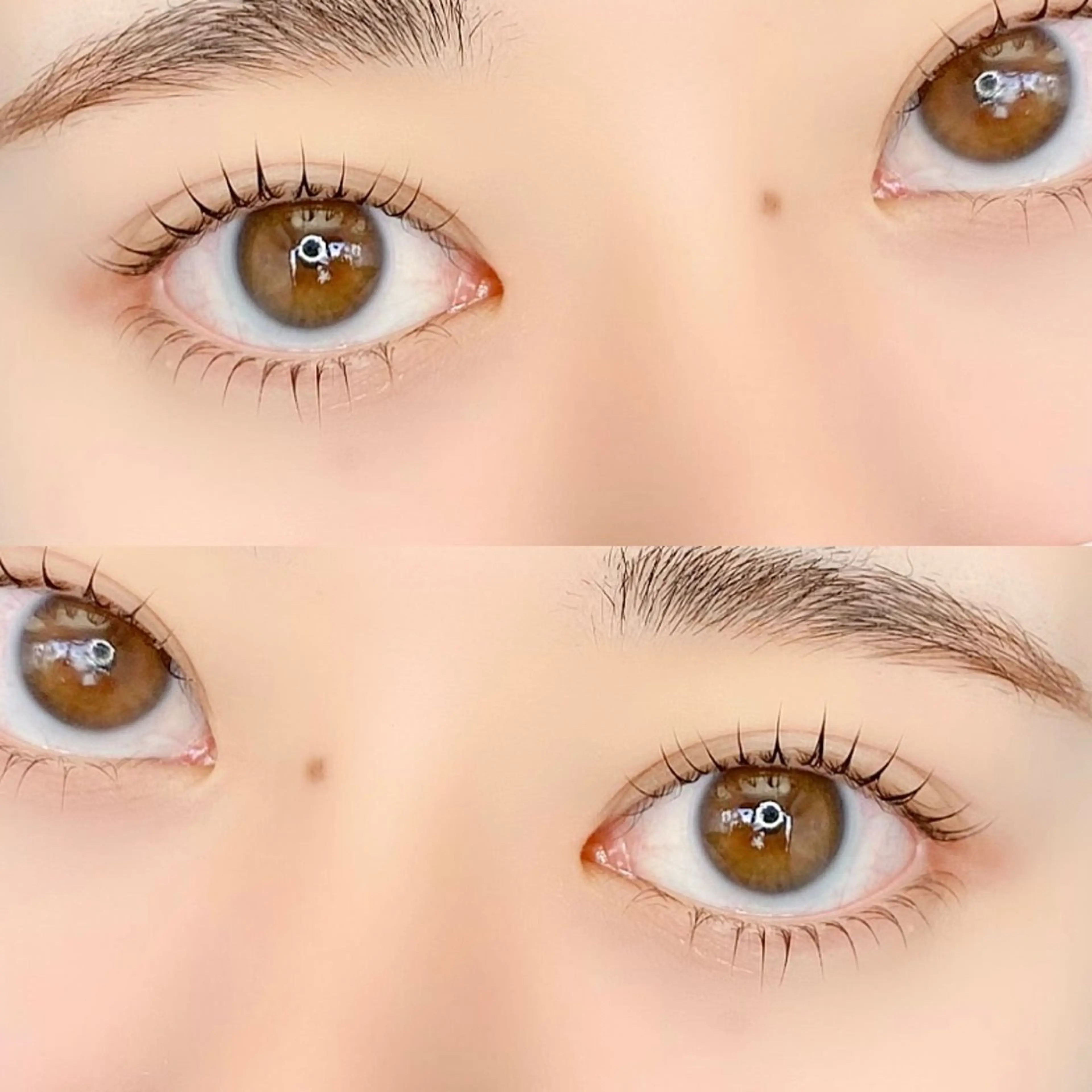 マツエク・マツパ 下まつげエクステ 一重×まつ毛パーマ or LATTe 仙台店のマツエク・マツパデザイン