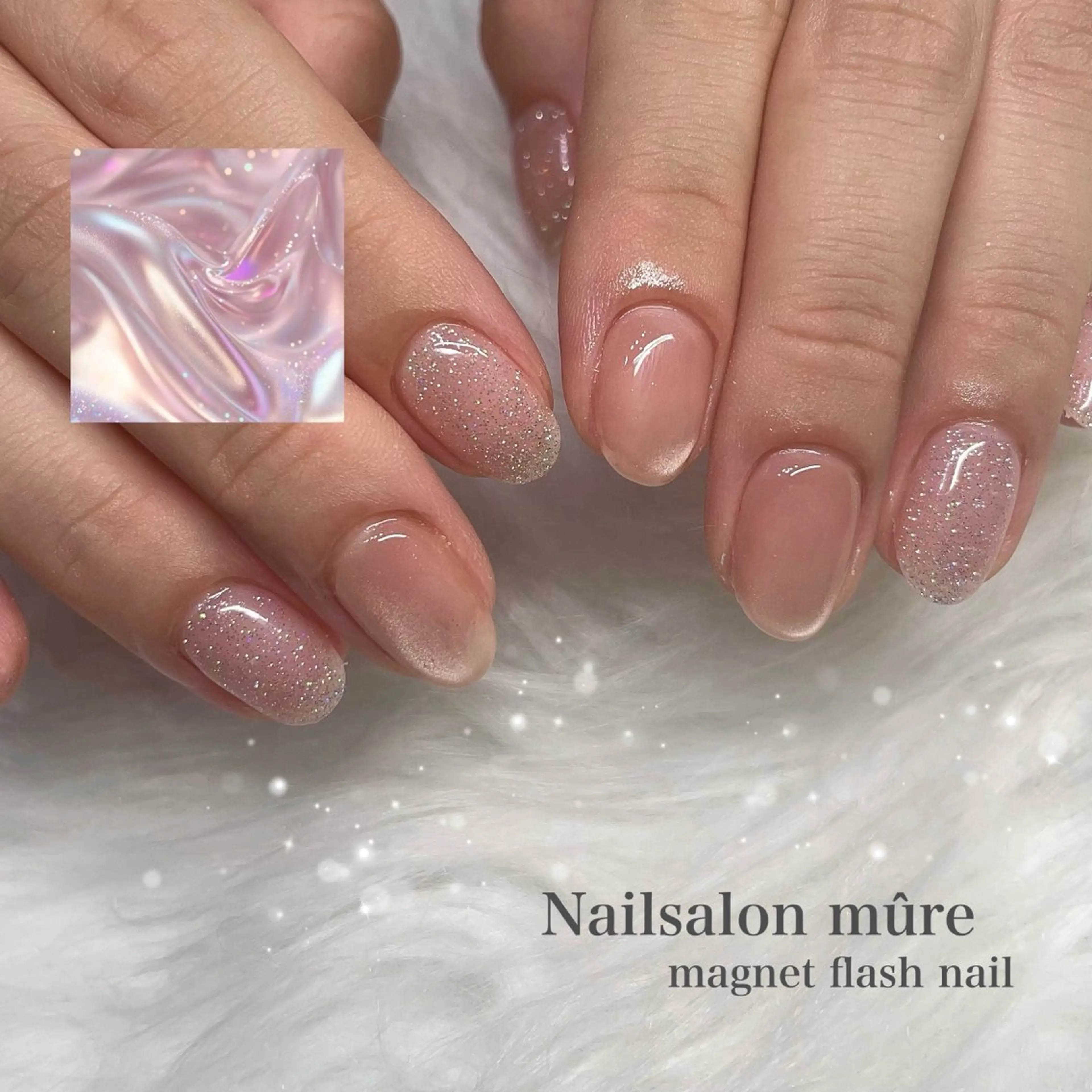 ネイル フラッシュネイル マグネットネイル ハンドネイル Nailsalon mureのその他イメージ