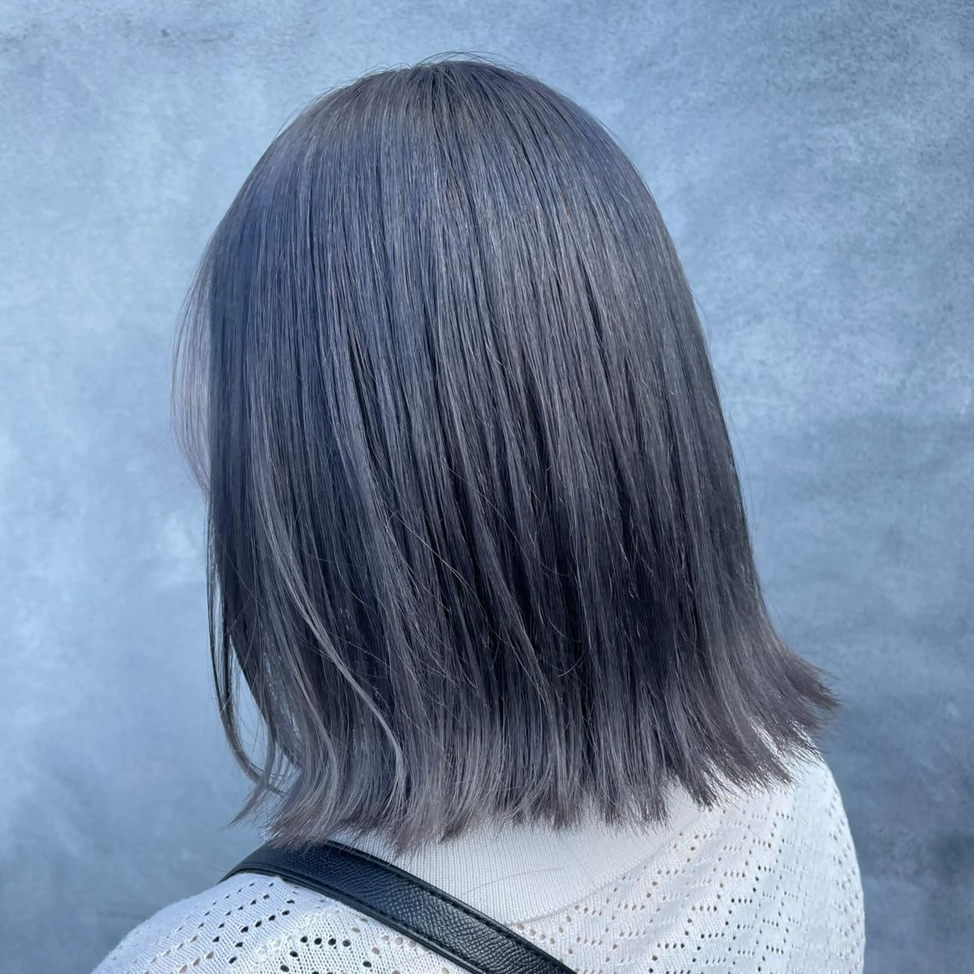 ミディアム カット ヘアカラー 🫧艶髪/ブリーチ 🐳honami🫧のヘアスタイル