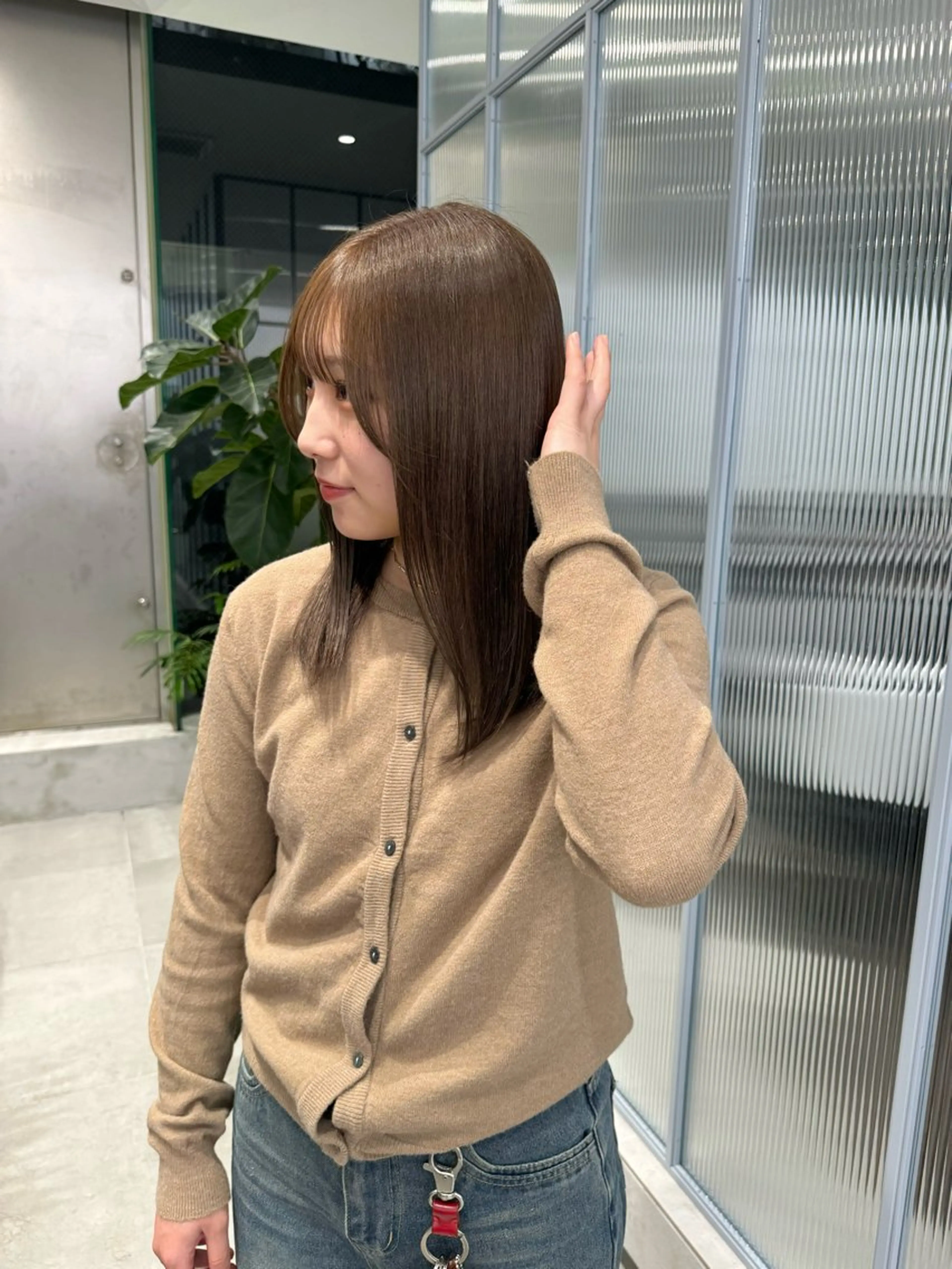 カラー ヘアカラー ひかり／ショート ／似合わせカットのヘアスタイル