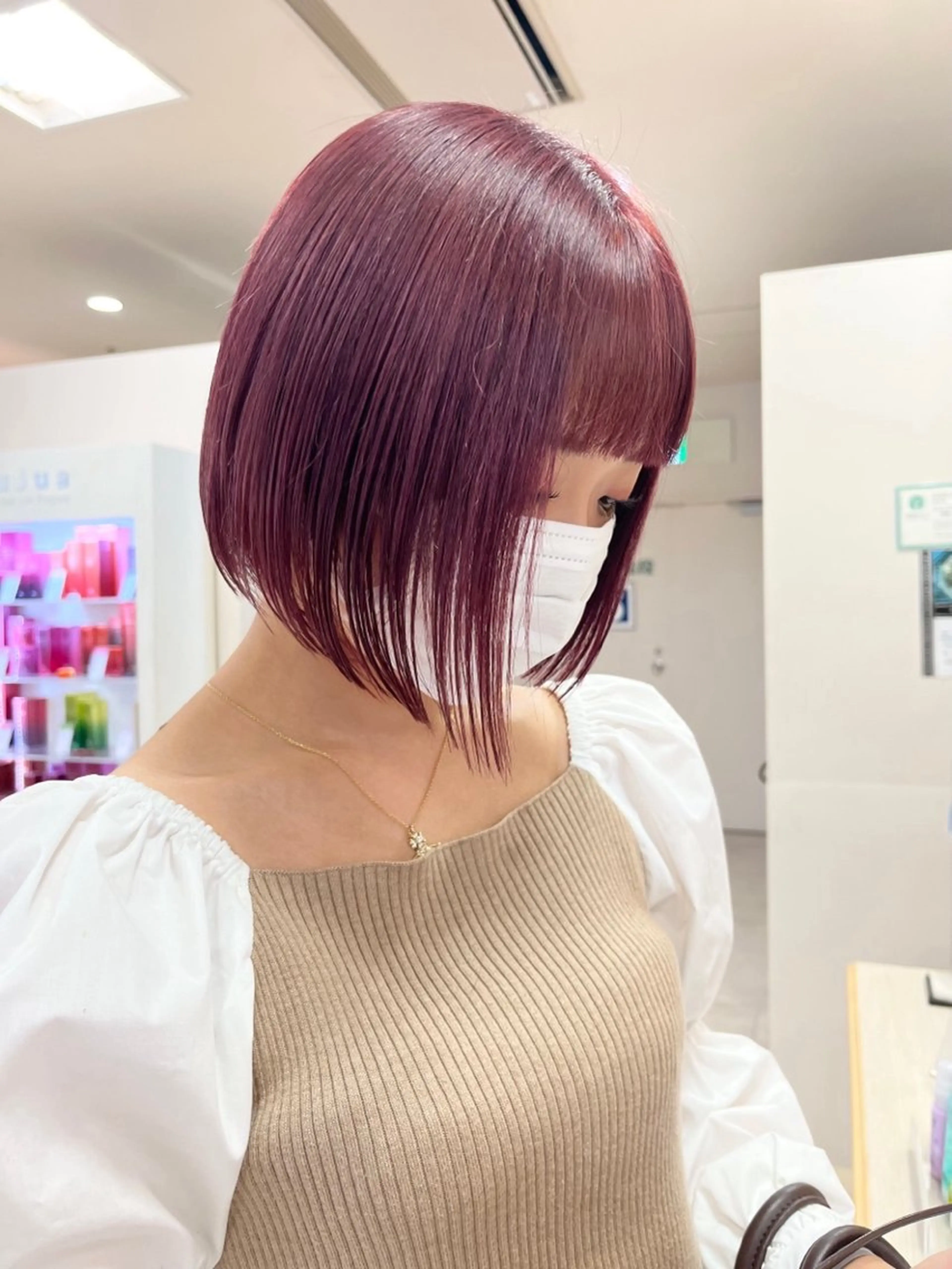 カラー 🎀暖色カラー/透明 感カラー/ひな🎀のヘアスタイル