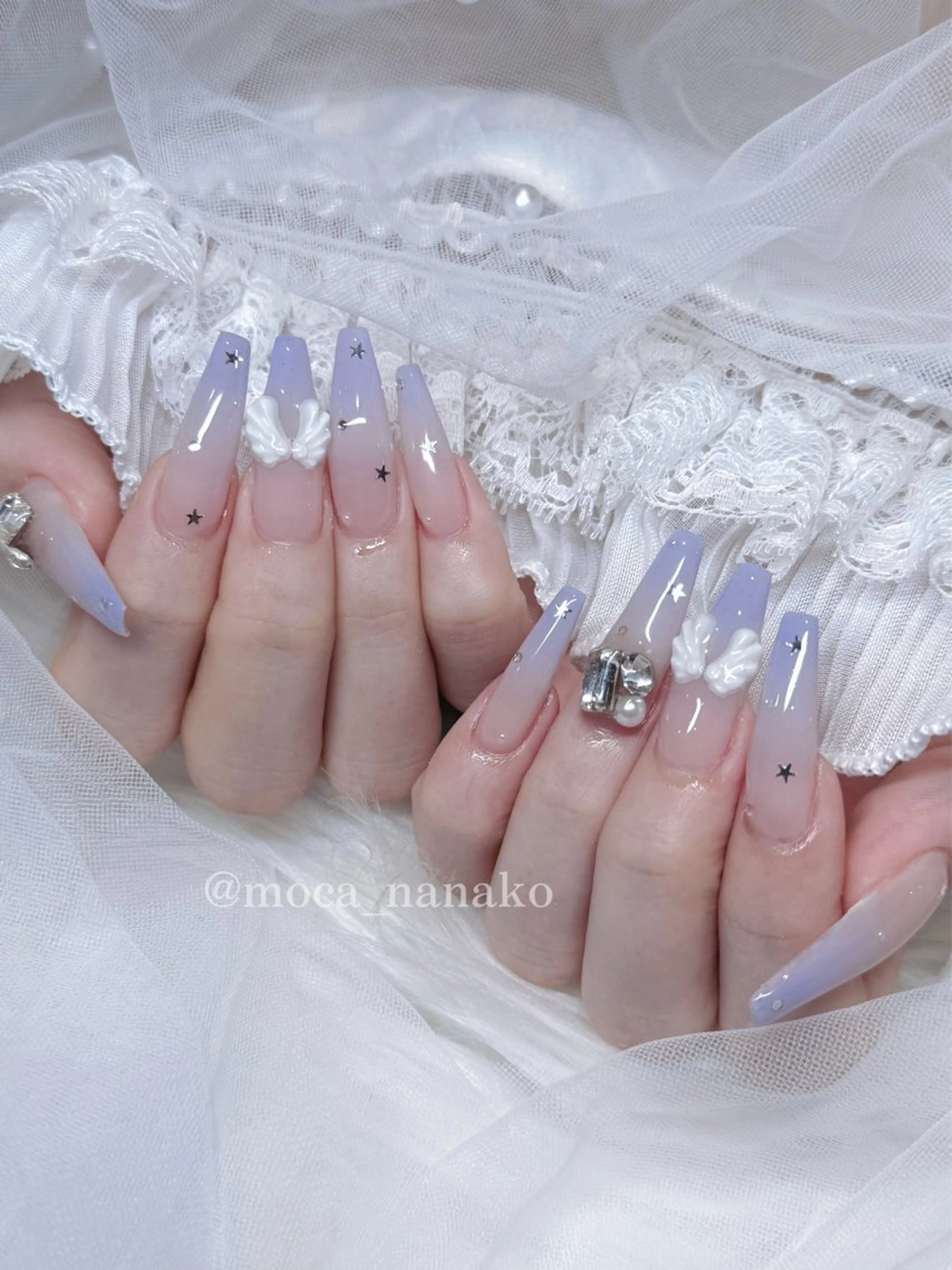 ネイル moca by Lee  心斎橋所属・moca 心斎橋 nanako .のネイルデザイン