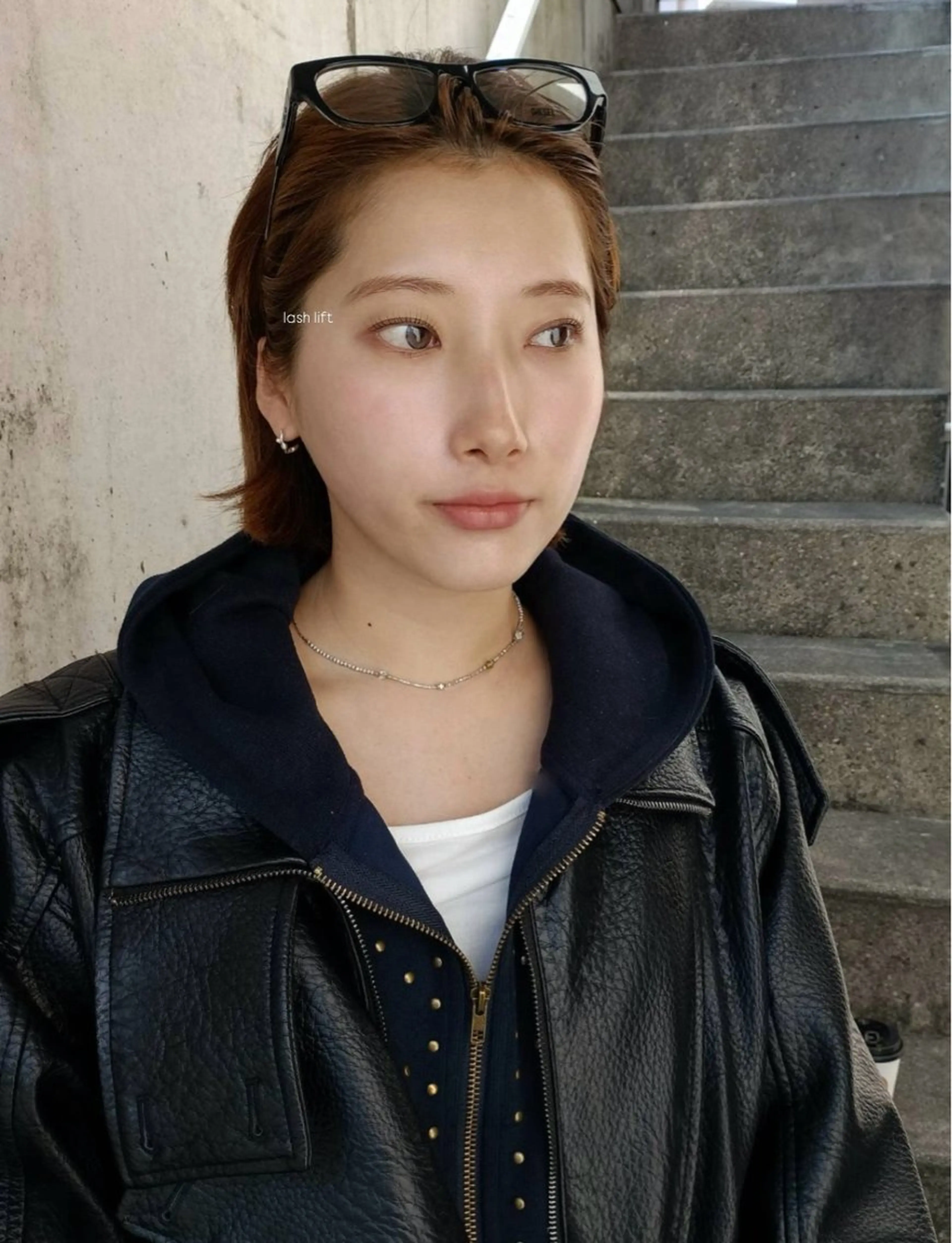 マツエク・マツパ 一重×まつ毛パーマ 石川 陽菜のマツエク・マツパデザイン