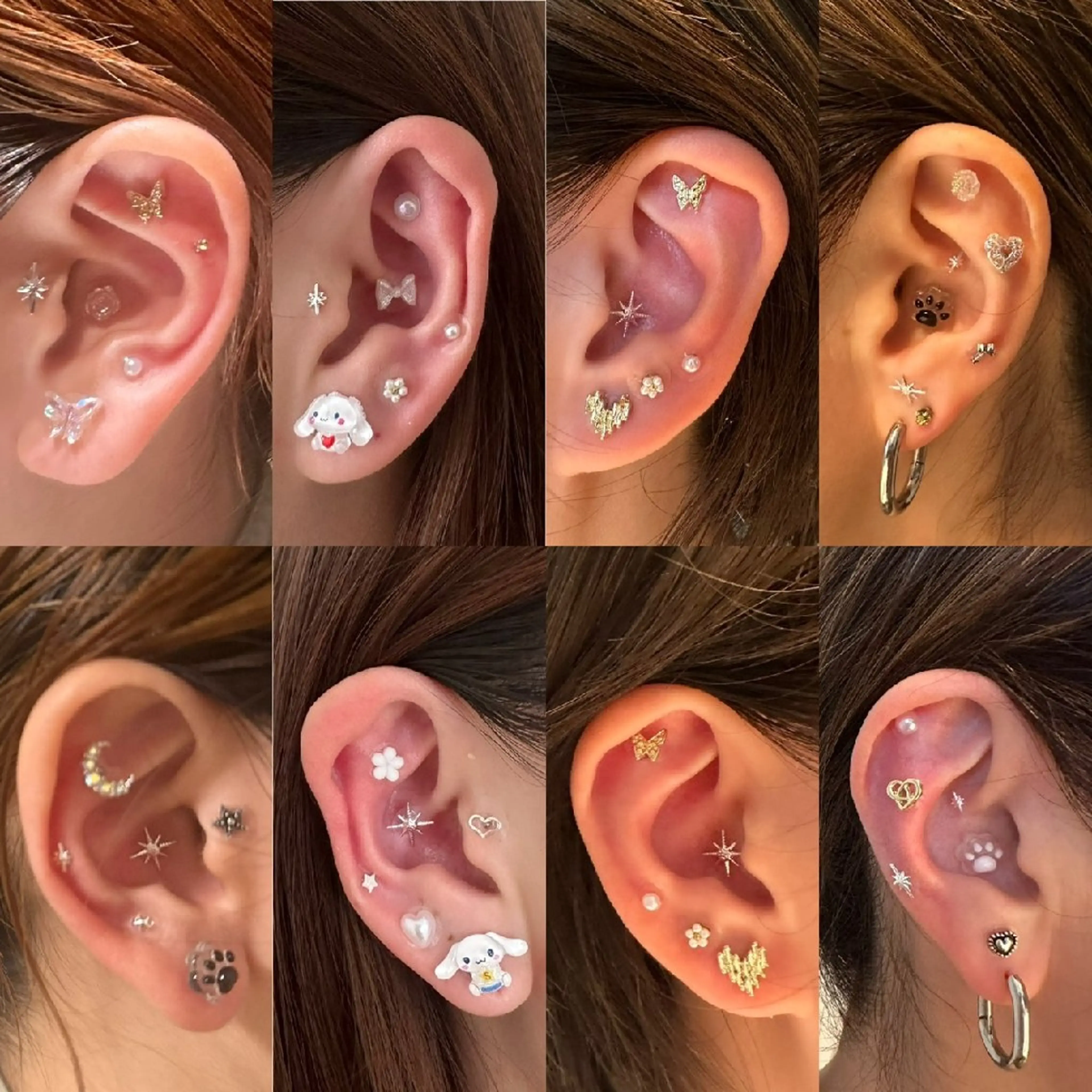 🎀耳つぼジュエリー10parts🎀の写真