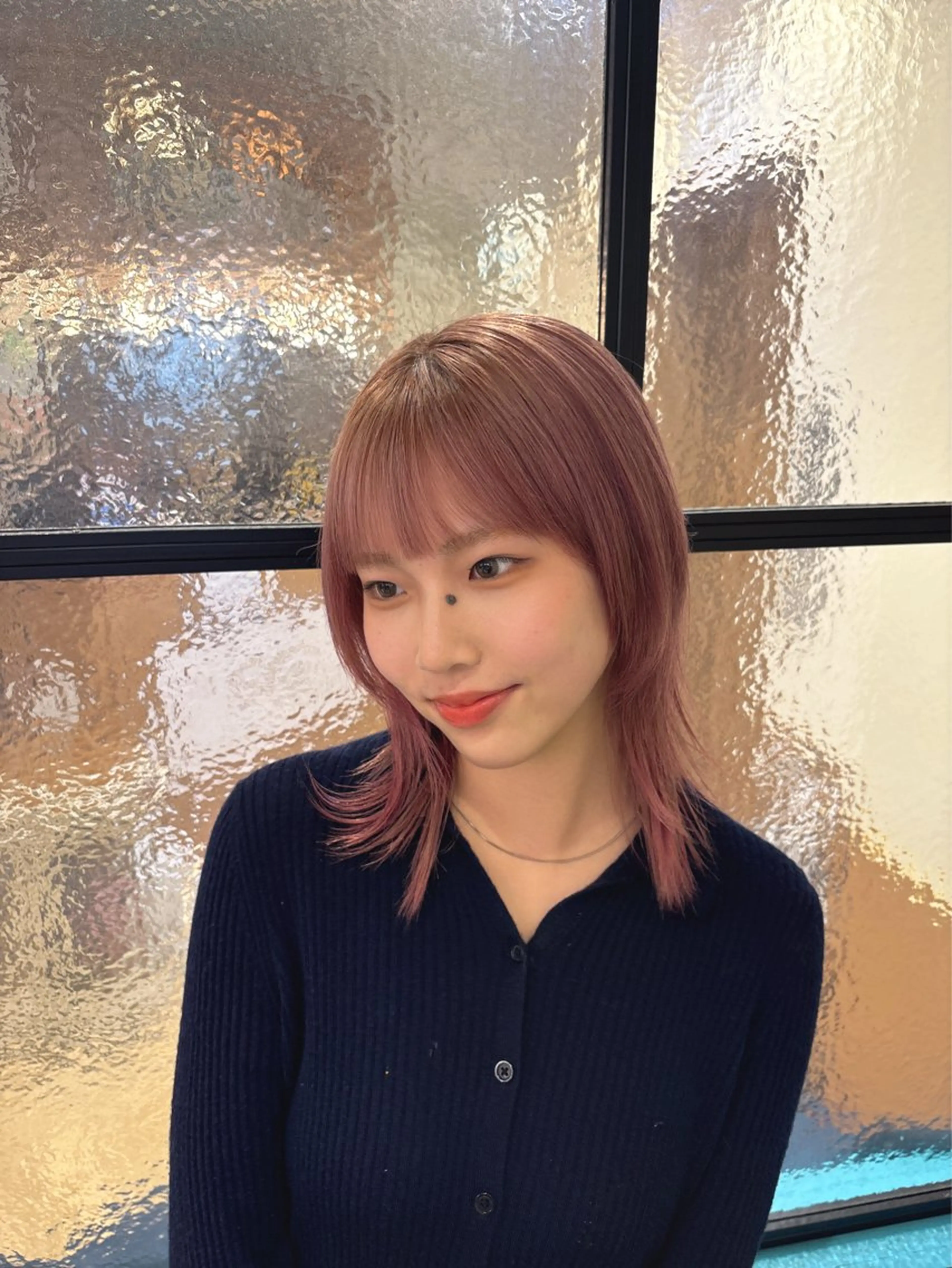 セミロング 顔周りレイヤーカット /髪質改善/ゆう🤍のヘアスタイル