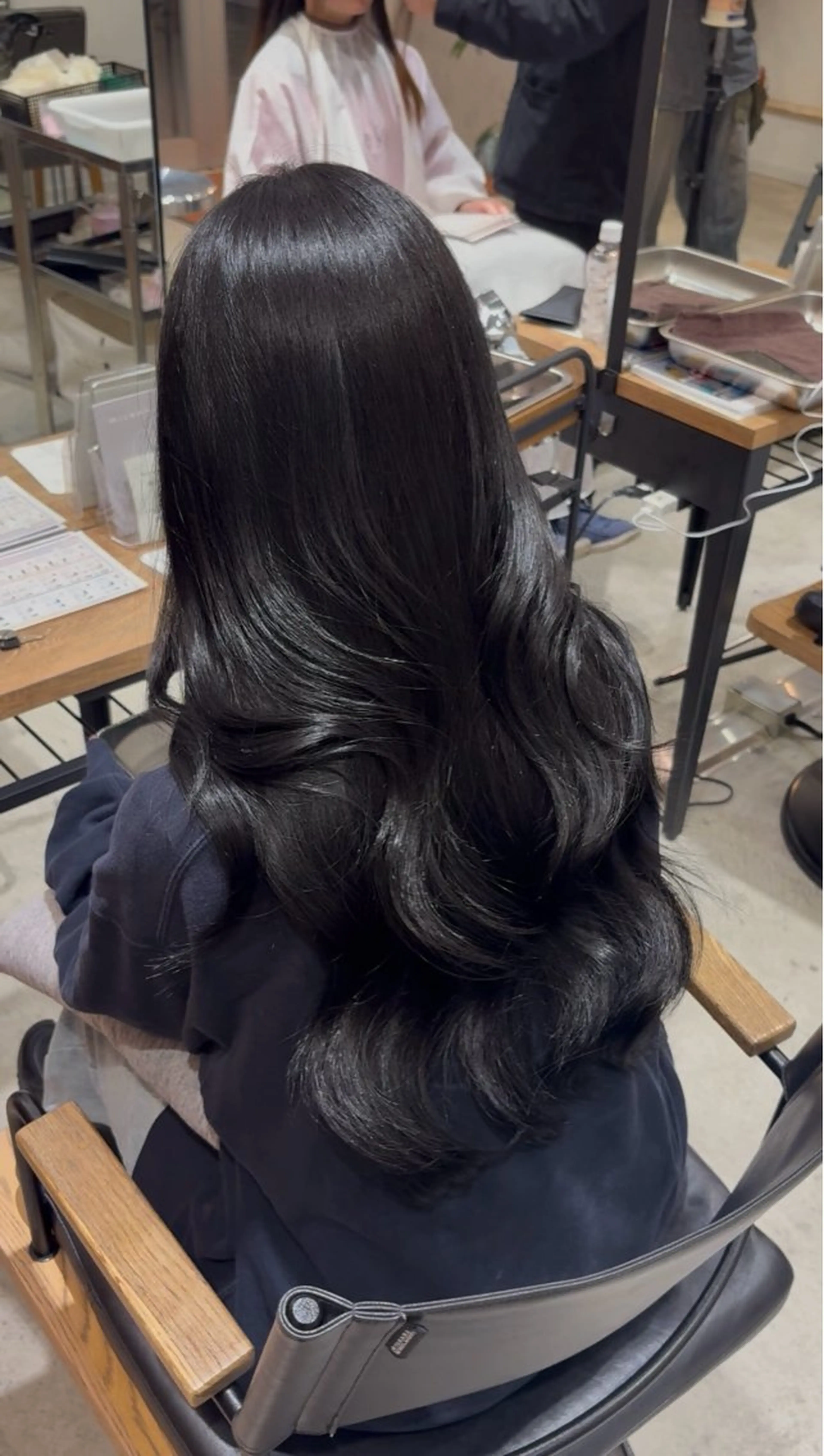 ロング ヘアカラー カラー/パーマ さくらのヘアスタイル