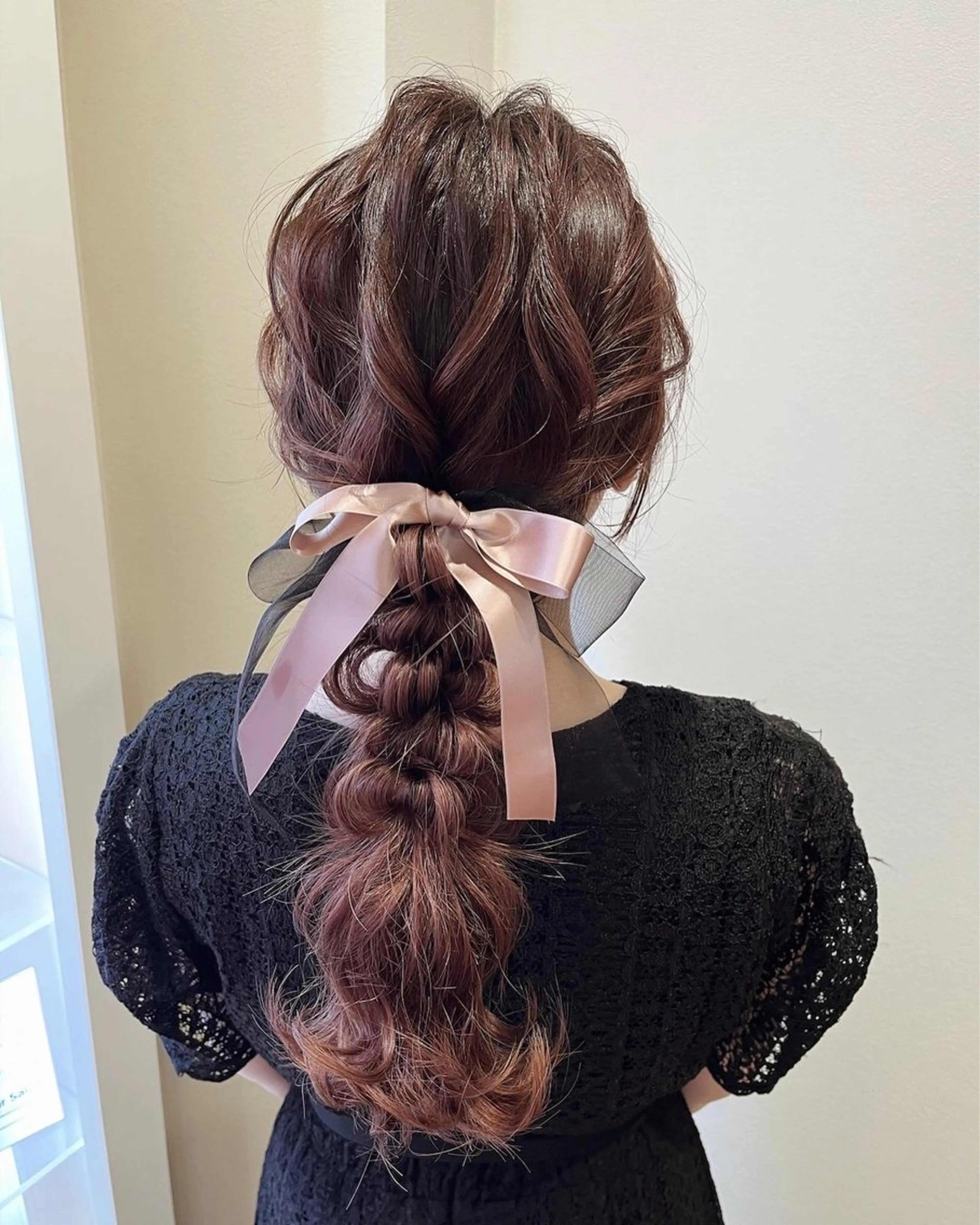 ヘアアレンジ ヘアセット サソウ ユリエ🥥のヘアスタイル