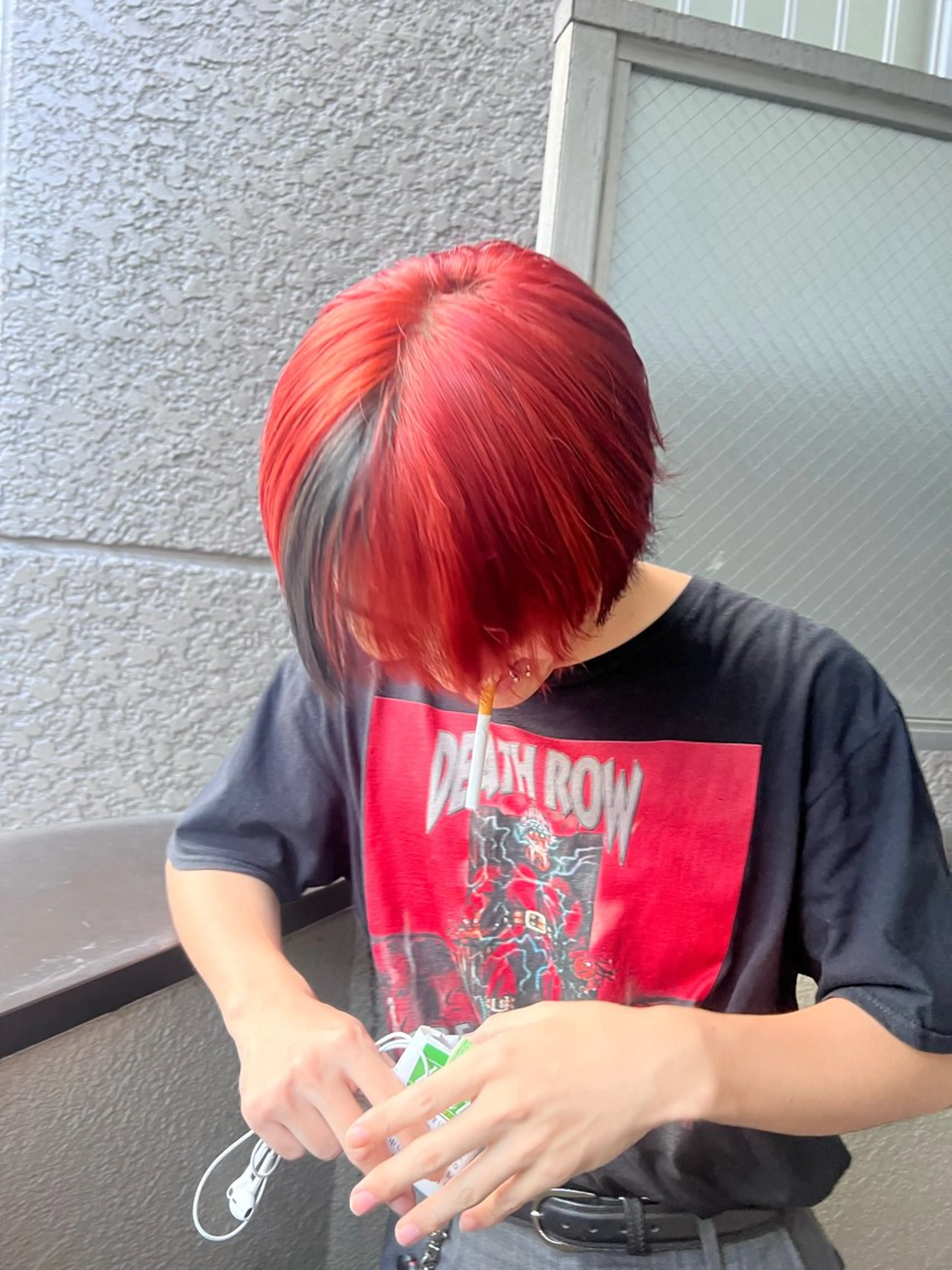 ショート カラー メンズ メンズブリーチ ブリーチ ヘアカラー トリートメント 🌈デザインヘア職人 Kaede🌈のヘアスタイル