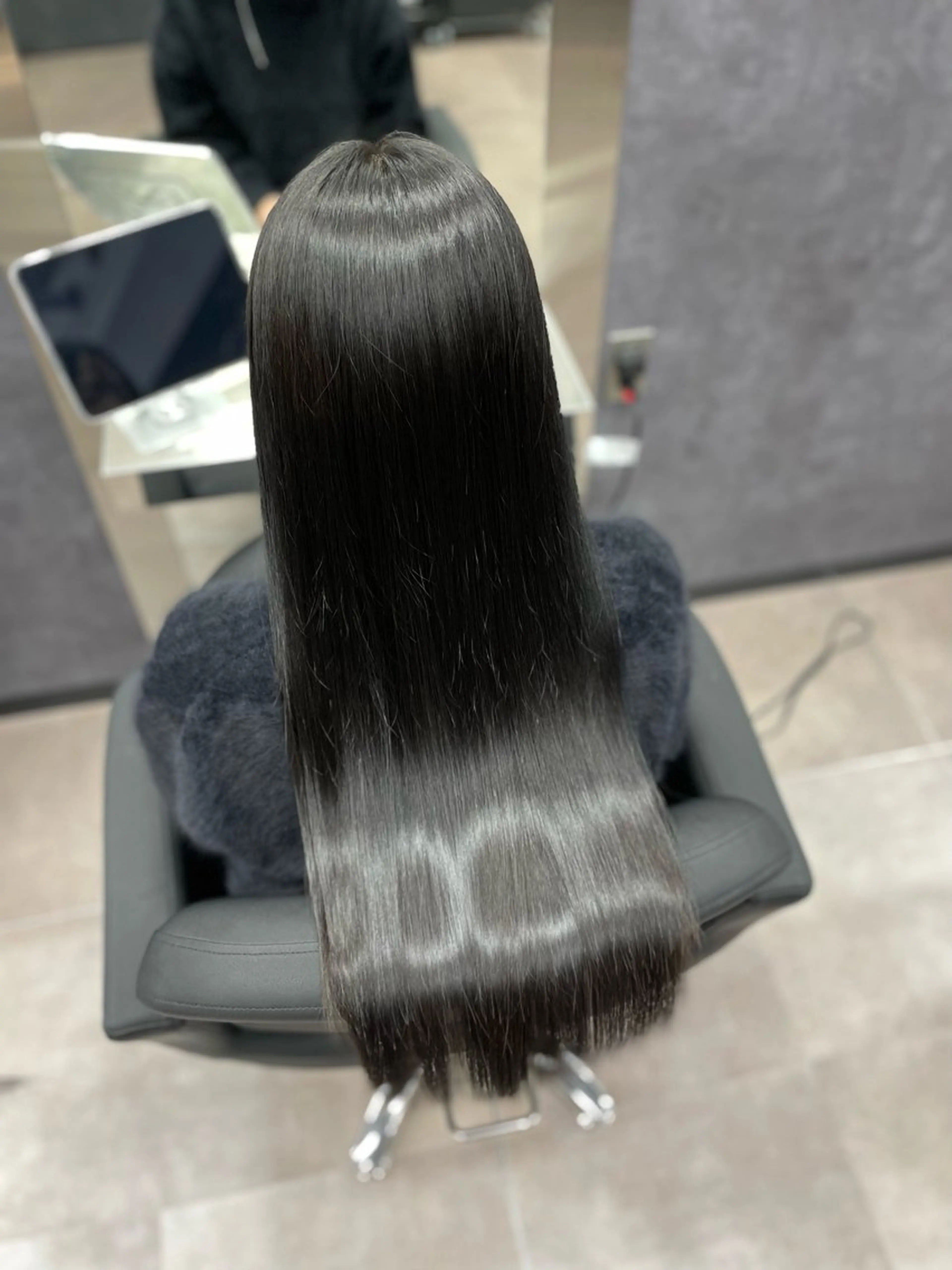 ロング カット 縮毛矯正 トリートメント CYNTHIADUE 店長｜ IRISUのヘアスタイル