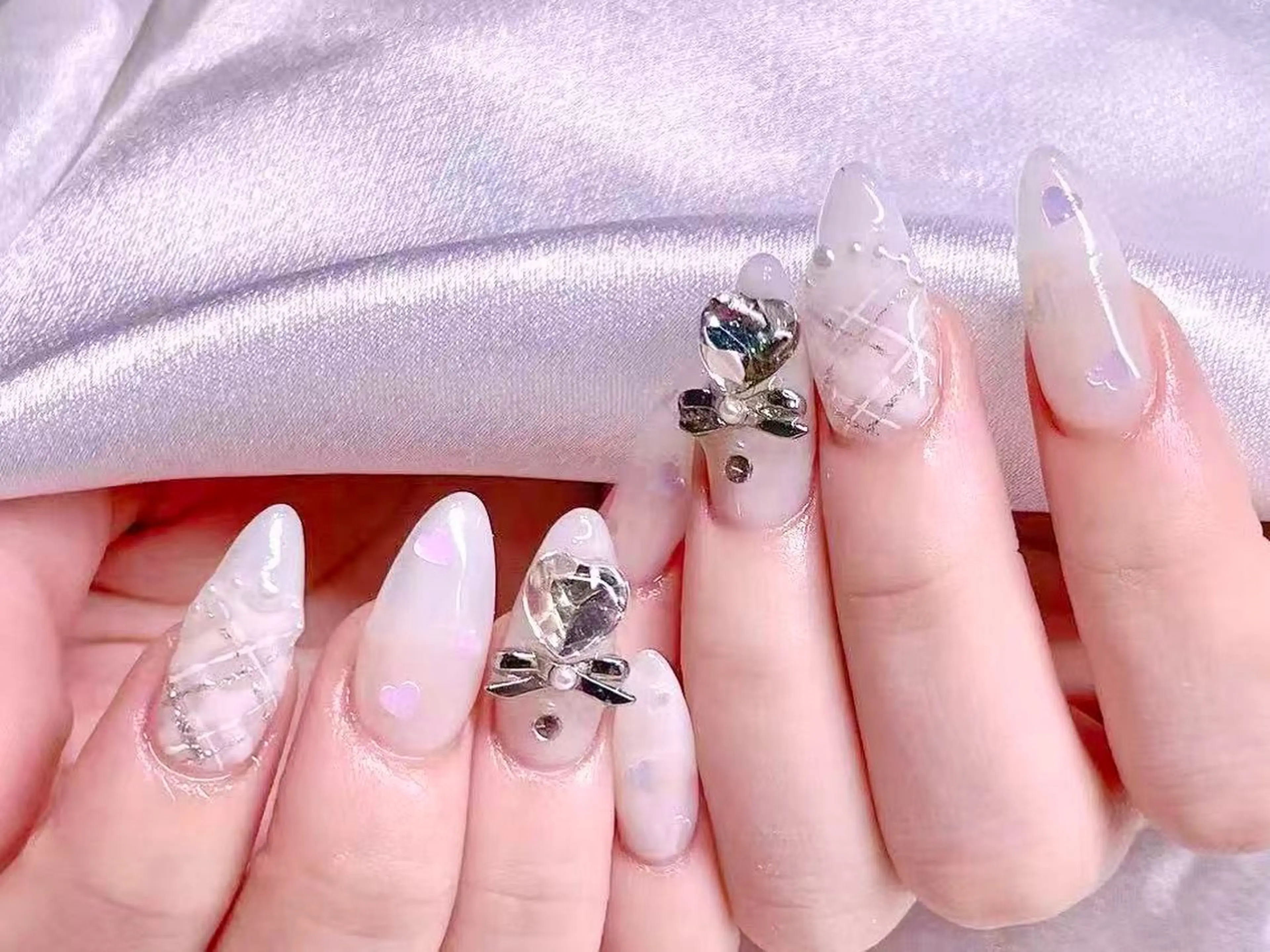 ネイル 長さだし専門店 M2 rikaのネイルデザイン