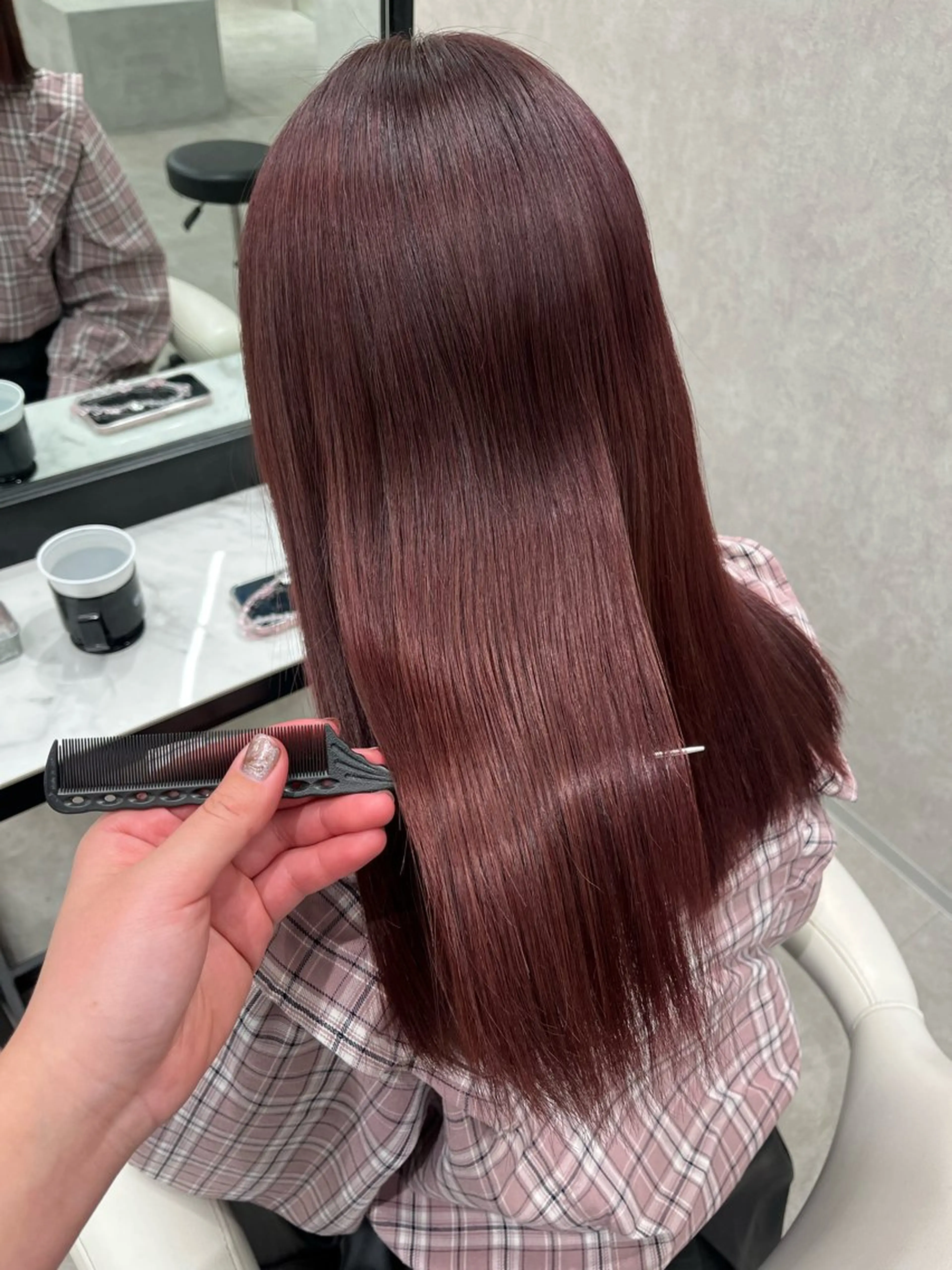 カラー 🩷hair salon dot. tokyo color 🩷所属・hao 🎀🫧のヘアスタイル