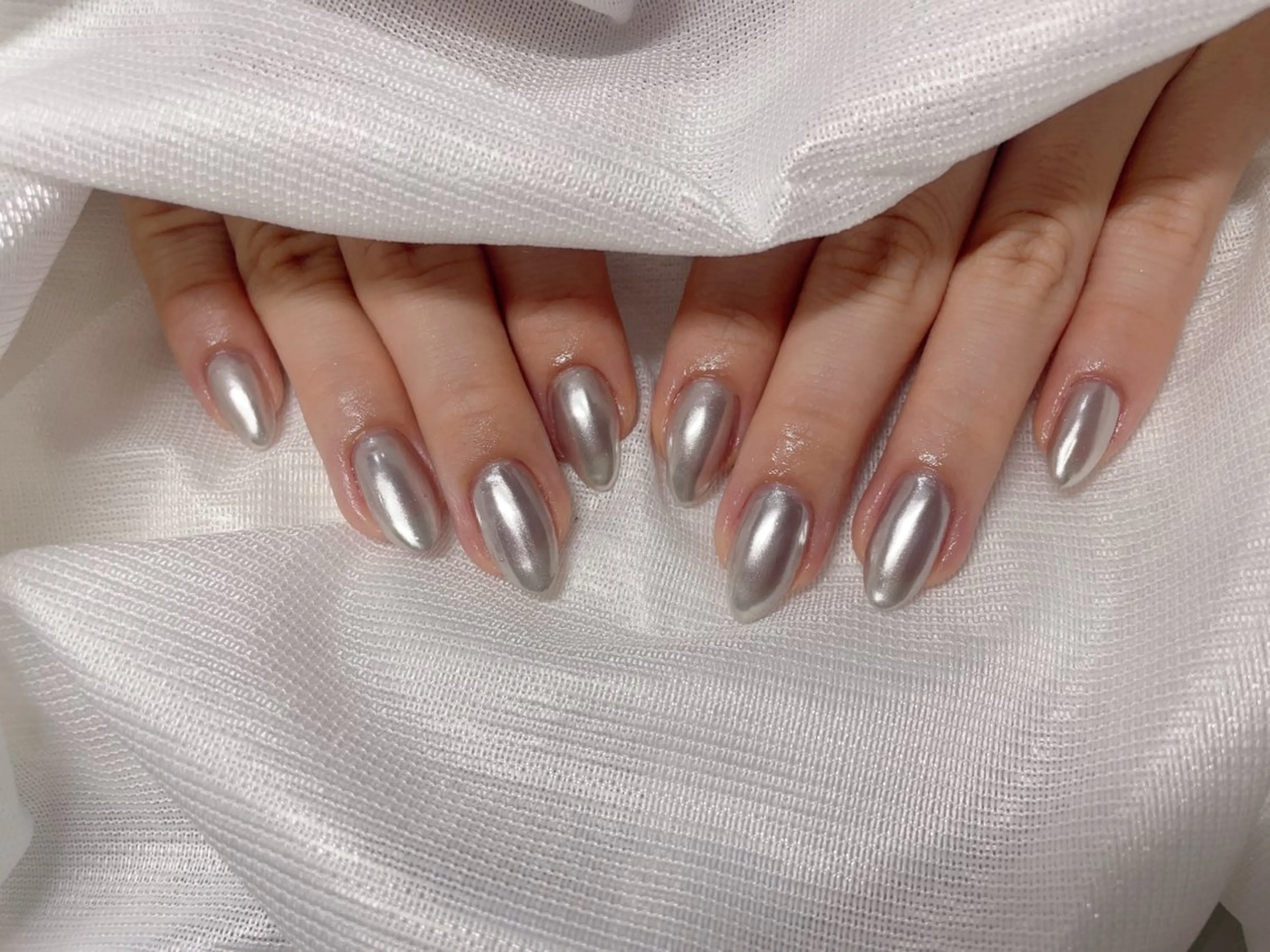 ネイル ミラーネイル ハンドネイル ハンドケア A OIのネイルデザイン