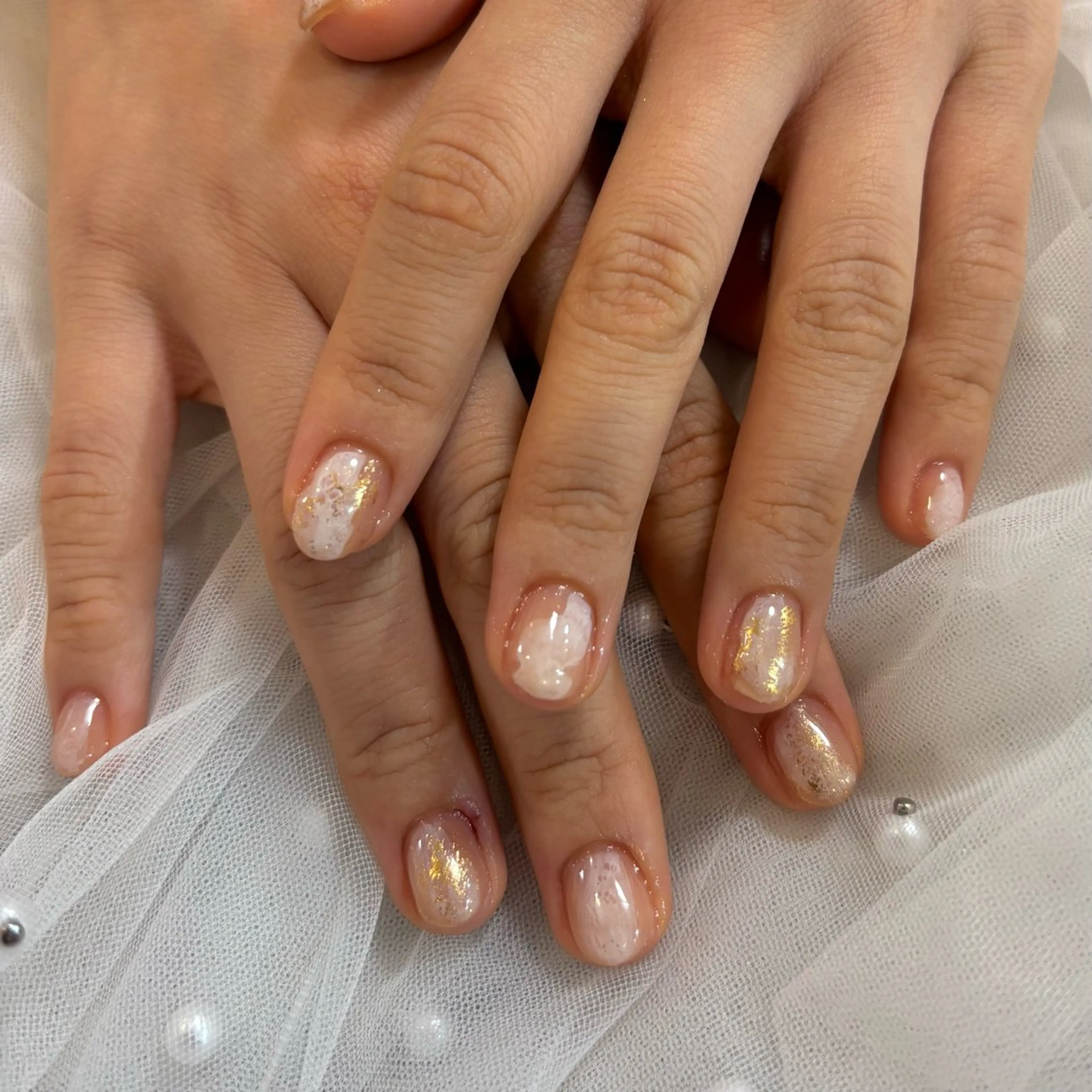 ショート ハンドネイル lalaroom. nailsalon航空公園店所属・lala room.のネイルデザイン