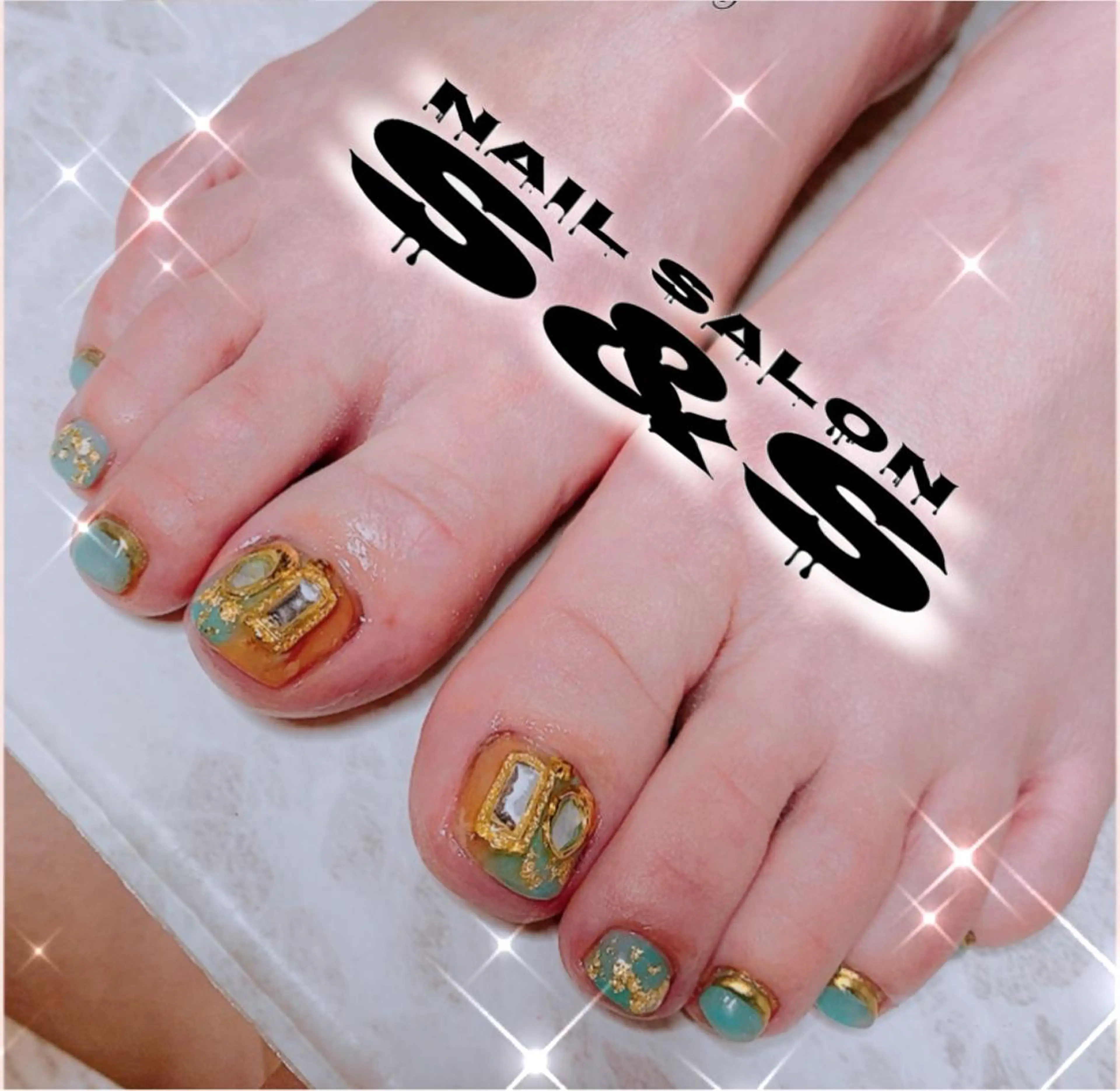 ネイル 長さ出し メンズネイル 持ち込み スカルプネイル S&S 村田小百合のネイルデザイン