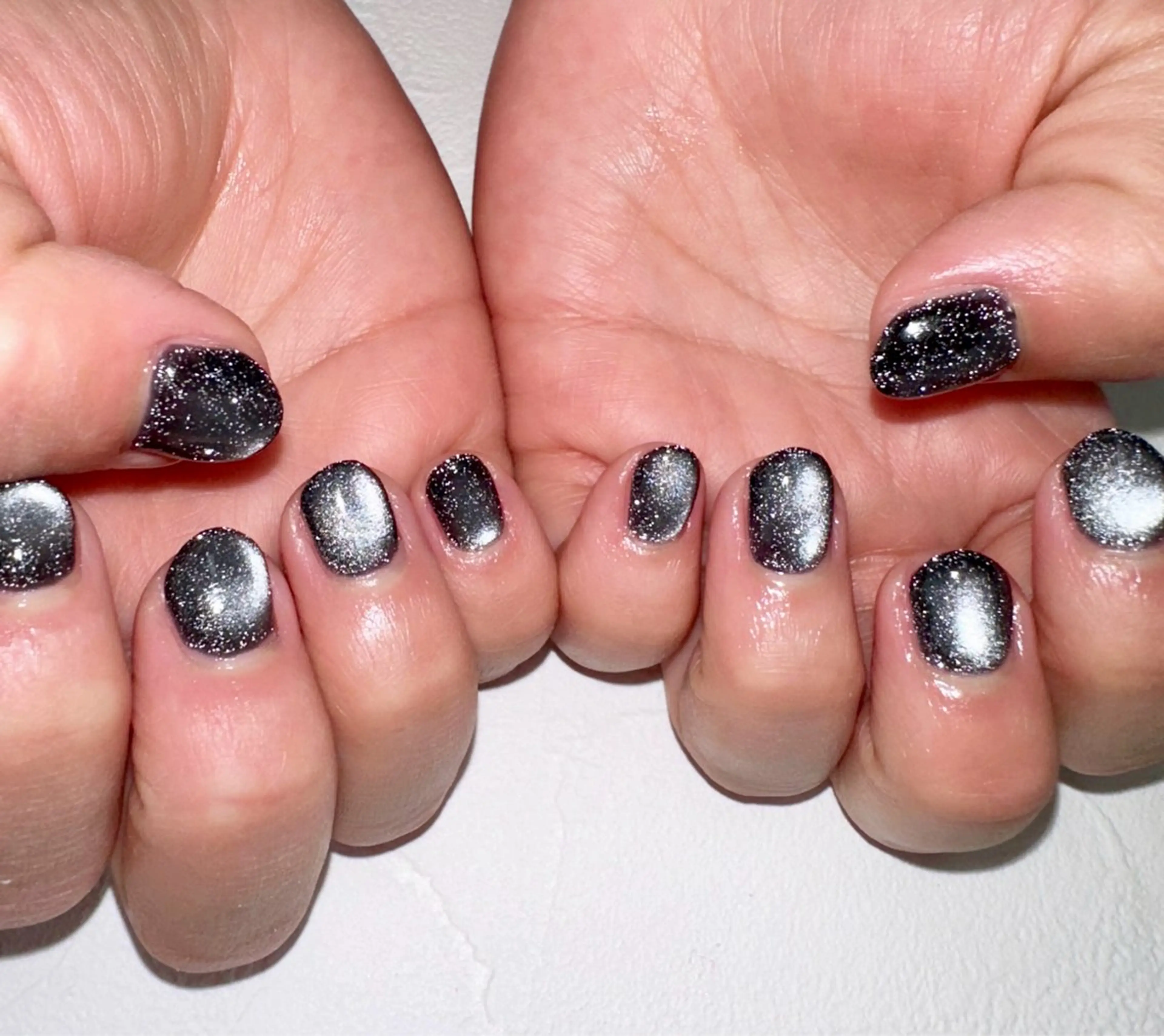 ネイル フラッシュネイル マグネットネイル ハンドネイル nail salon Linoのネイルデザイン