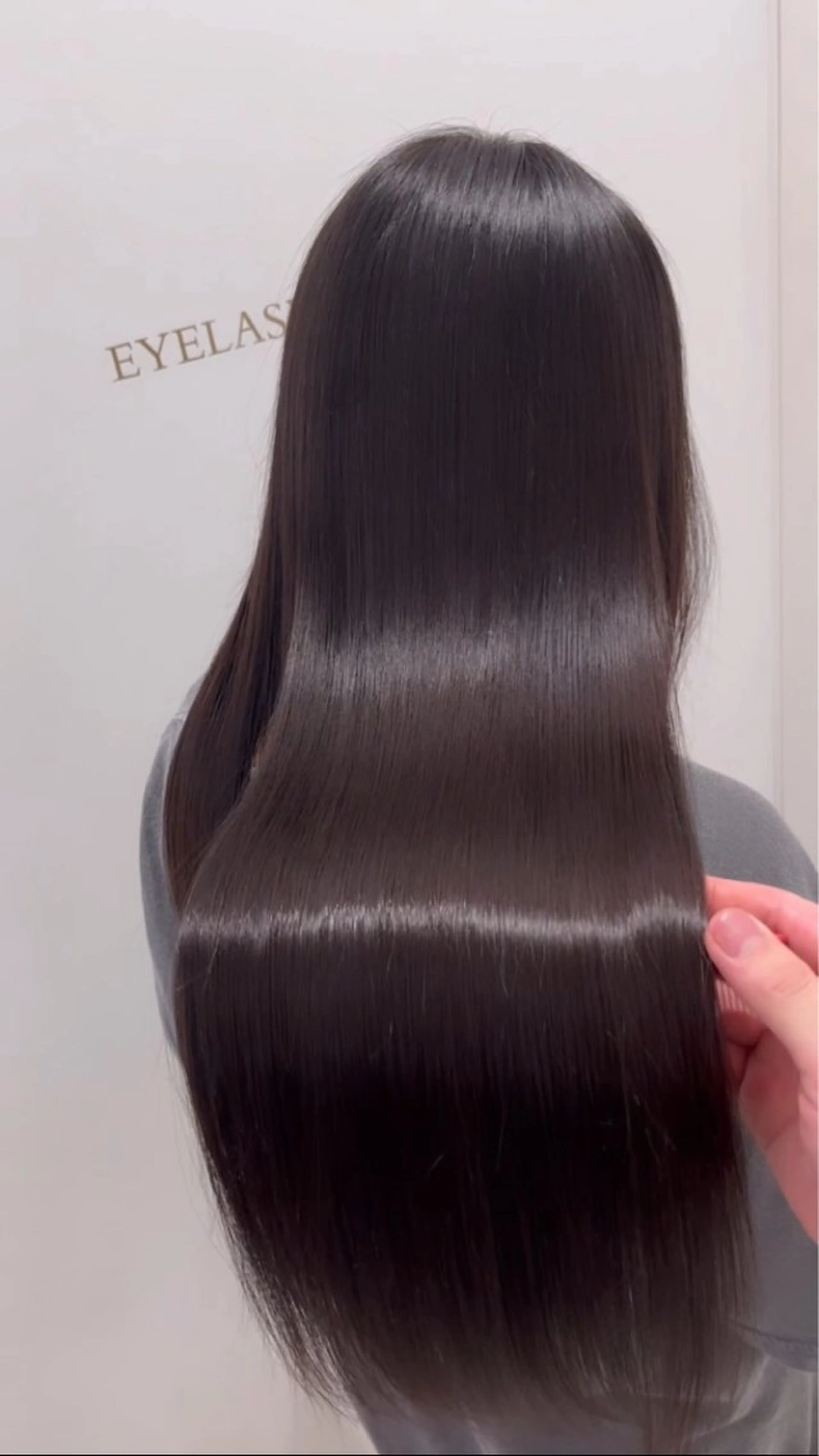 ロング 縮毛矯正 トリートメント 店長/藤原 季矢のヘアスタイル