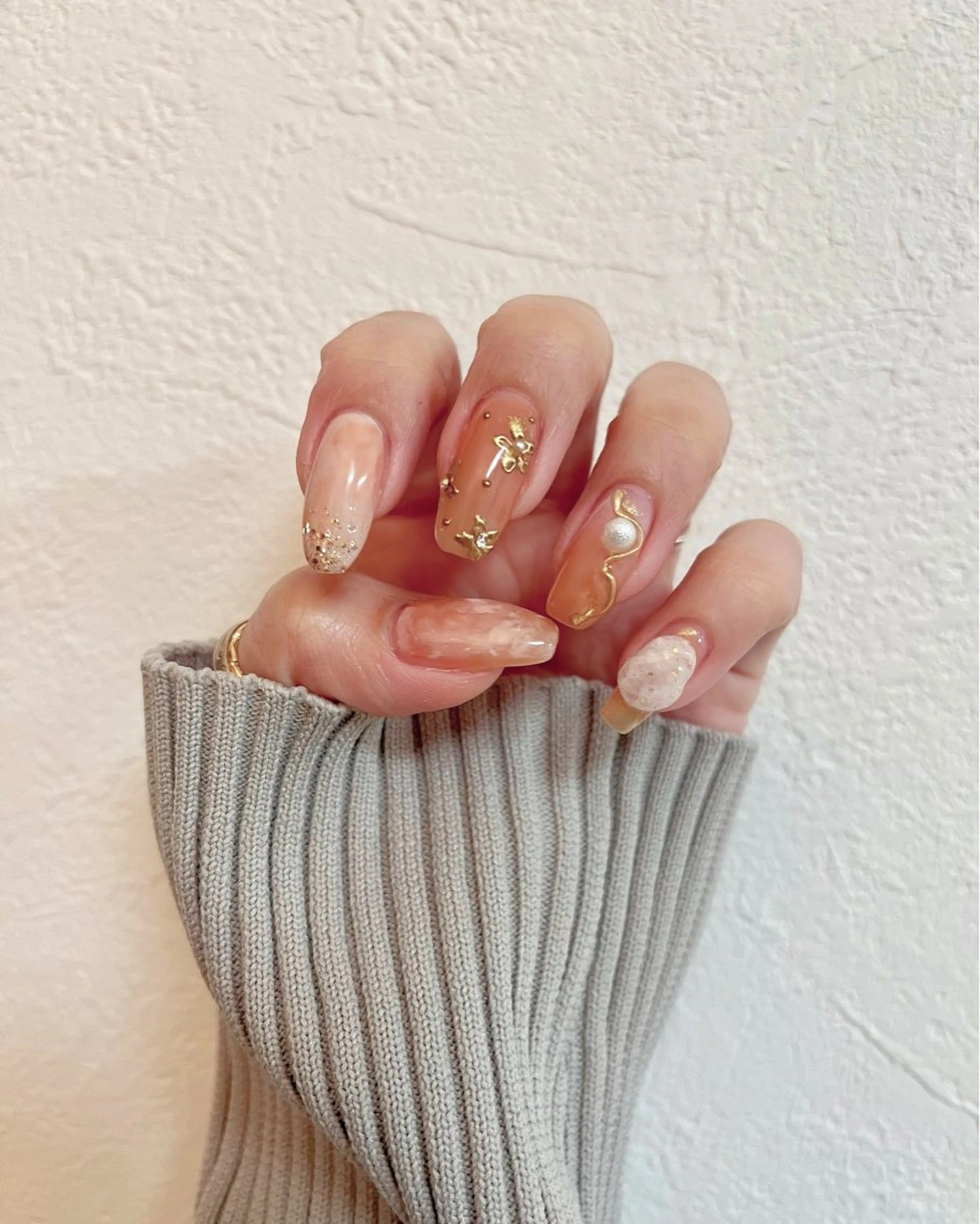 ネイル 春ネイル nail room.のネイルデザイン