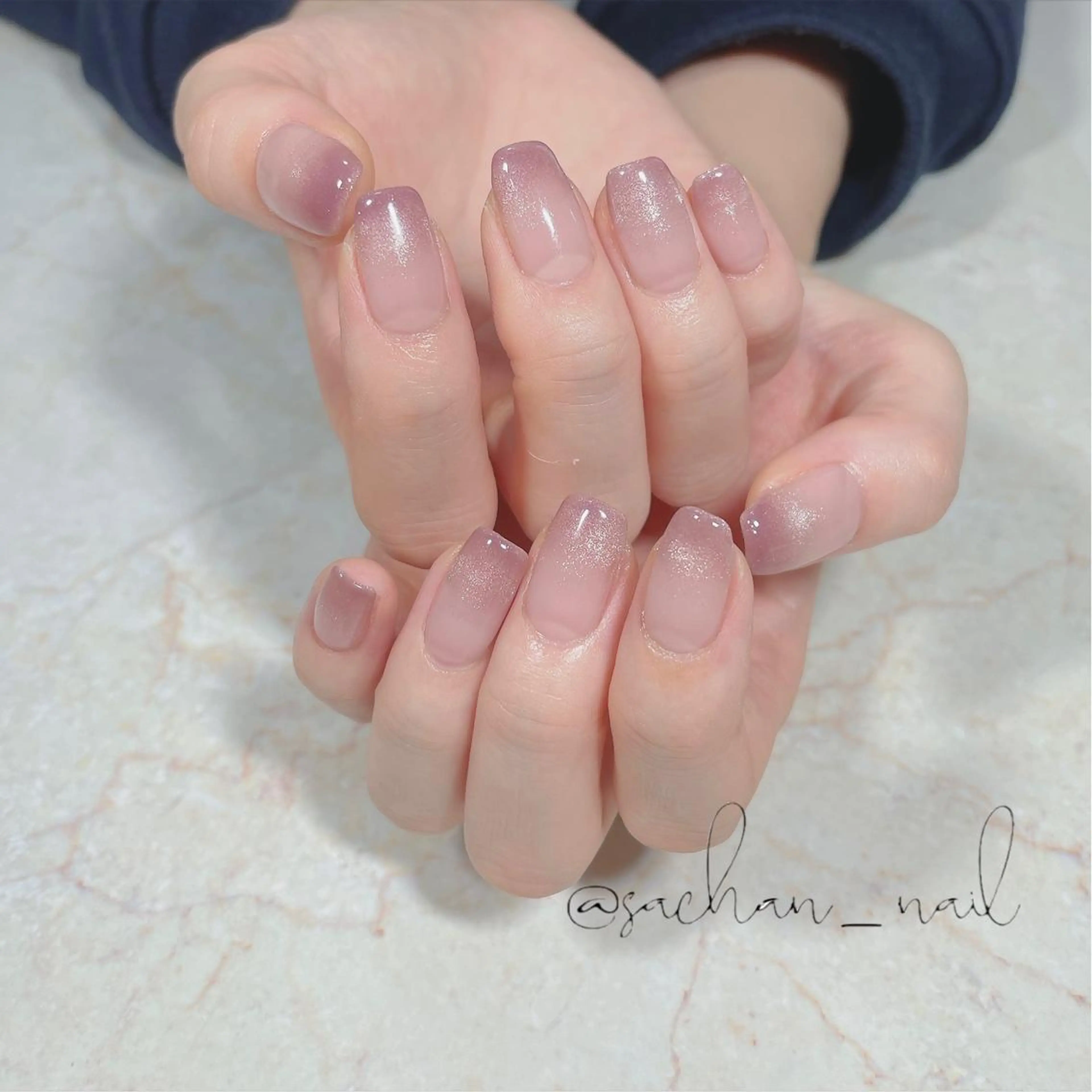 ネイル ジェルネイル マグネットネイル Sukegawa Satsukiのネイルデザイン