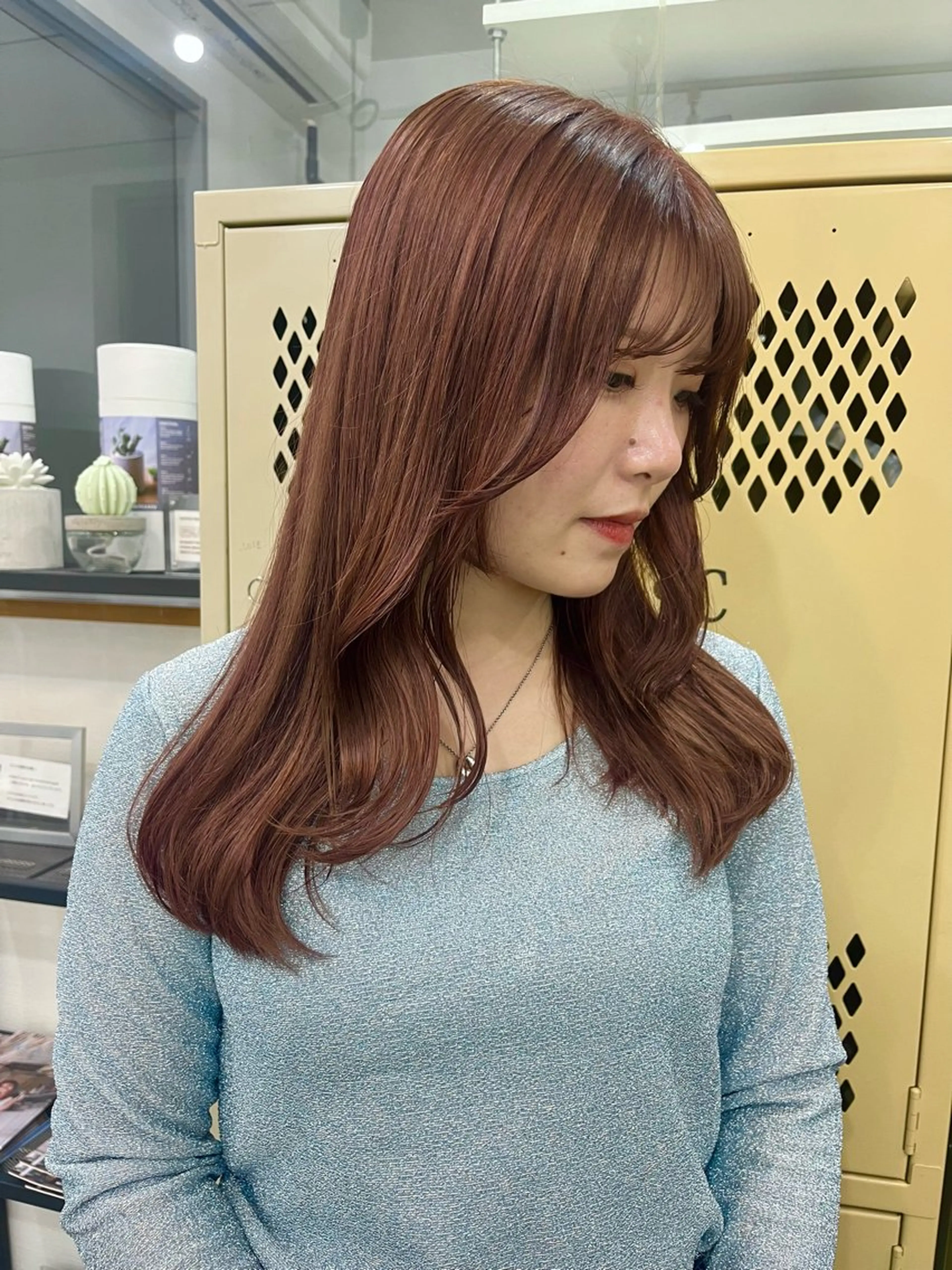 ロング カラー カット ヘアカラー トリートメント 🌼sunc HINAMI🌼のヘアスタイル