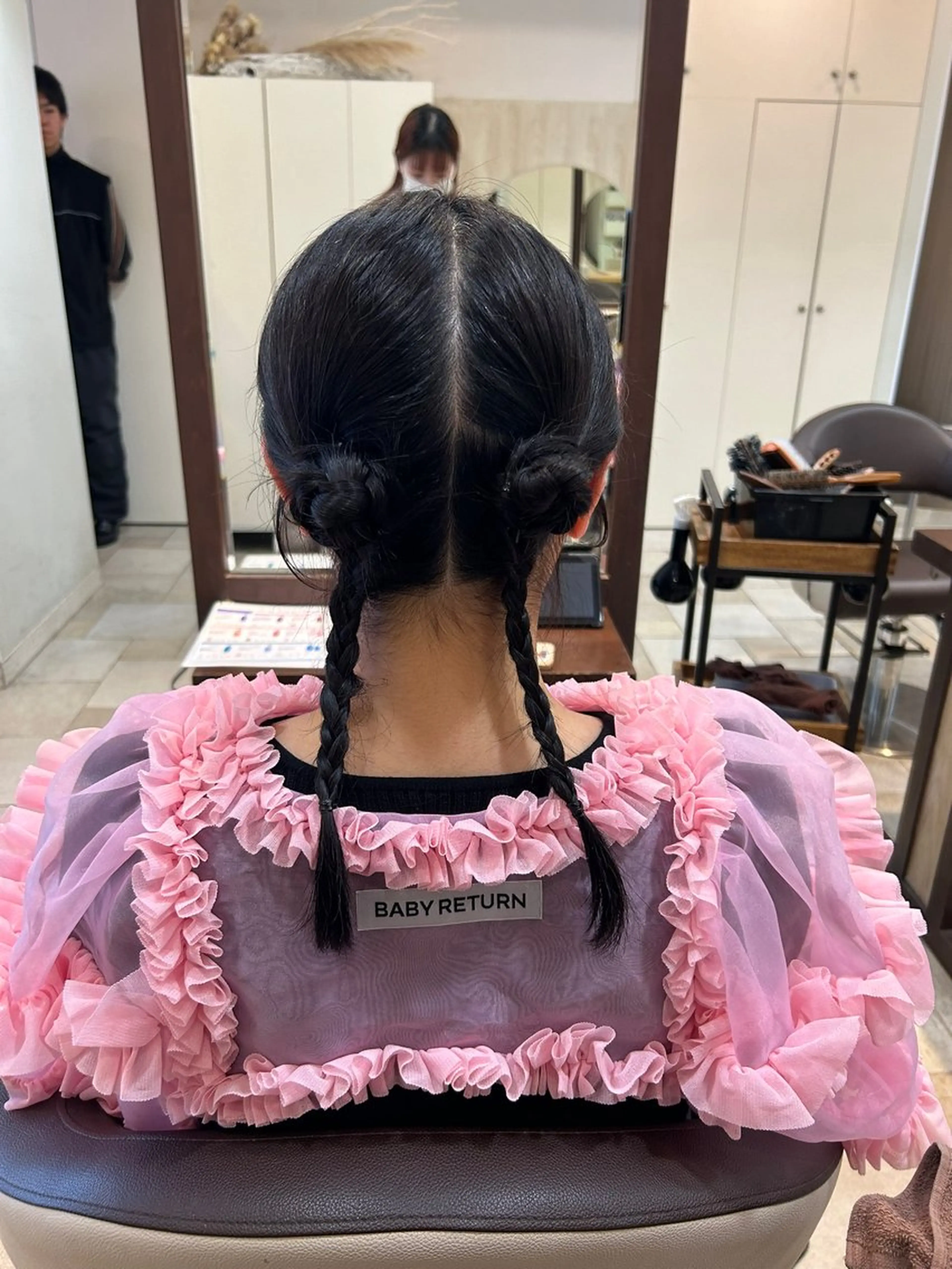 セミロング ヘアアレンジ 脇野 真琴のヘアスタイル