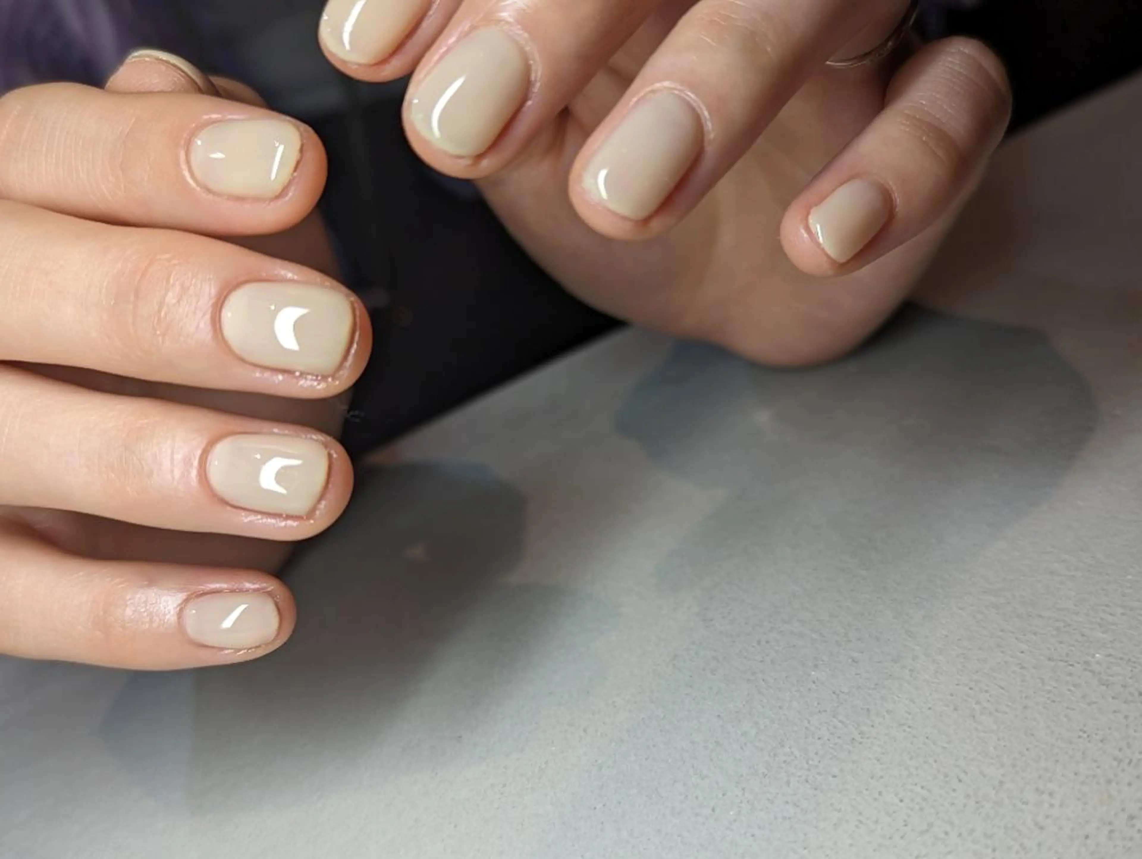 ネイル ワンカラーネイル ハンドネイル Nailsalon BEeR。のネイルデザイン