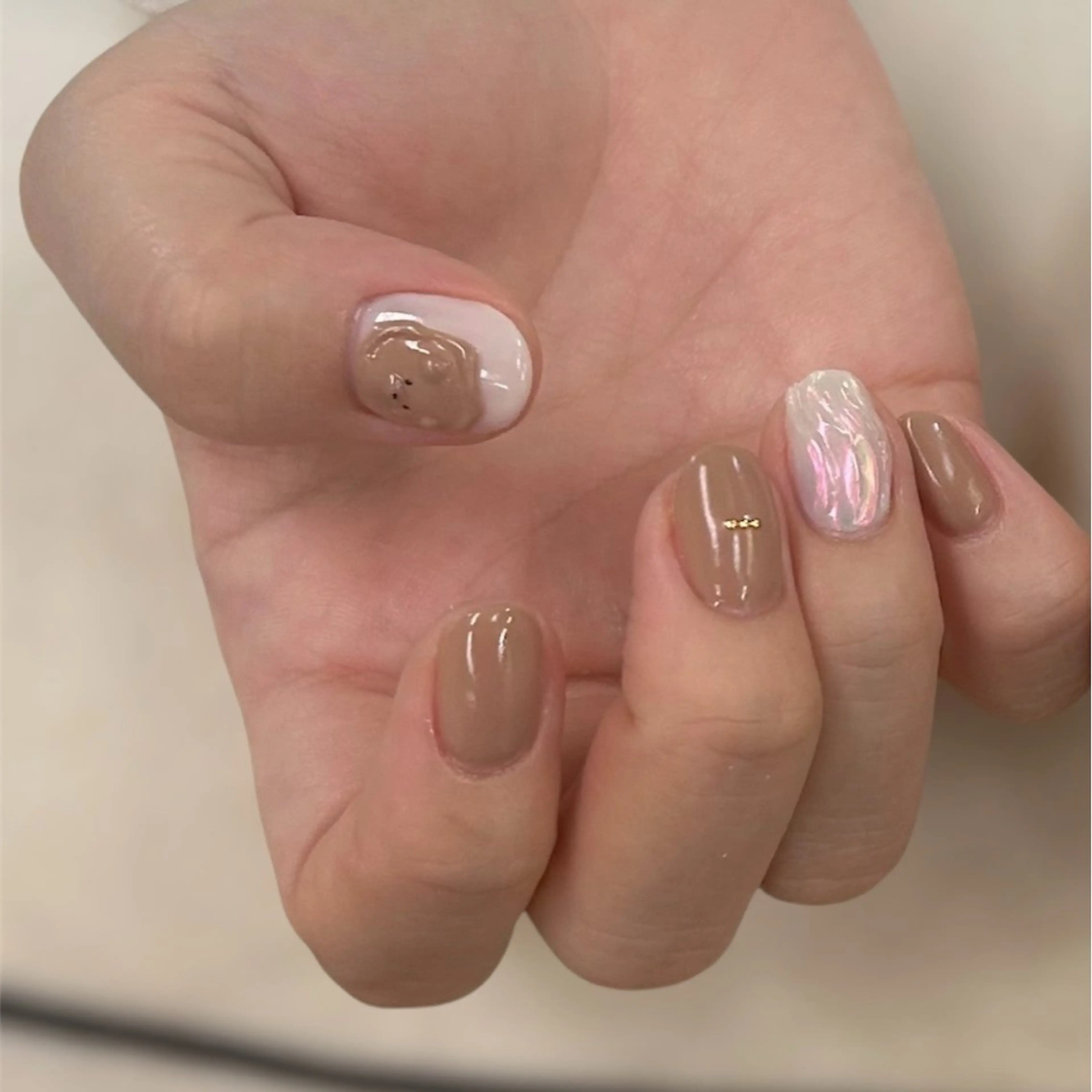 ネイル ハンドネイル アトリエ　ミモザ所属・いまむら あかりのネイルデザイン