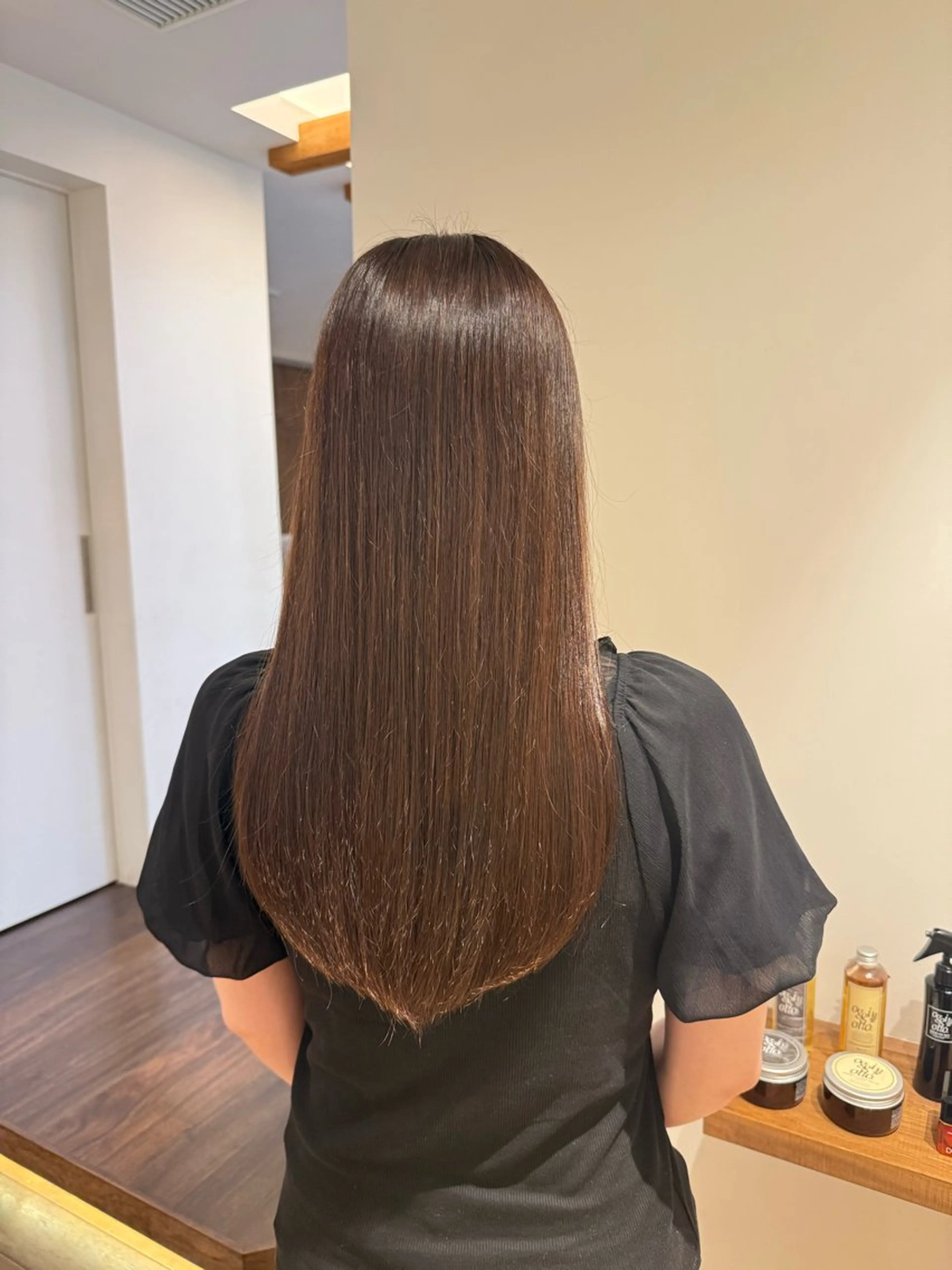 セミロング ヘアカラー トリートメント ヘッドスパ 🎀無料モデル様 募集中💖ゆりのヘアスタイル