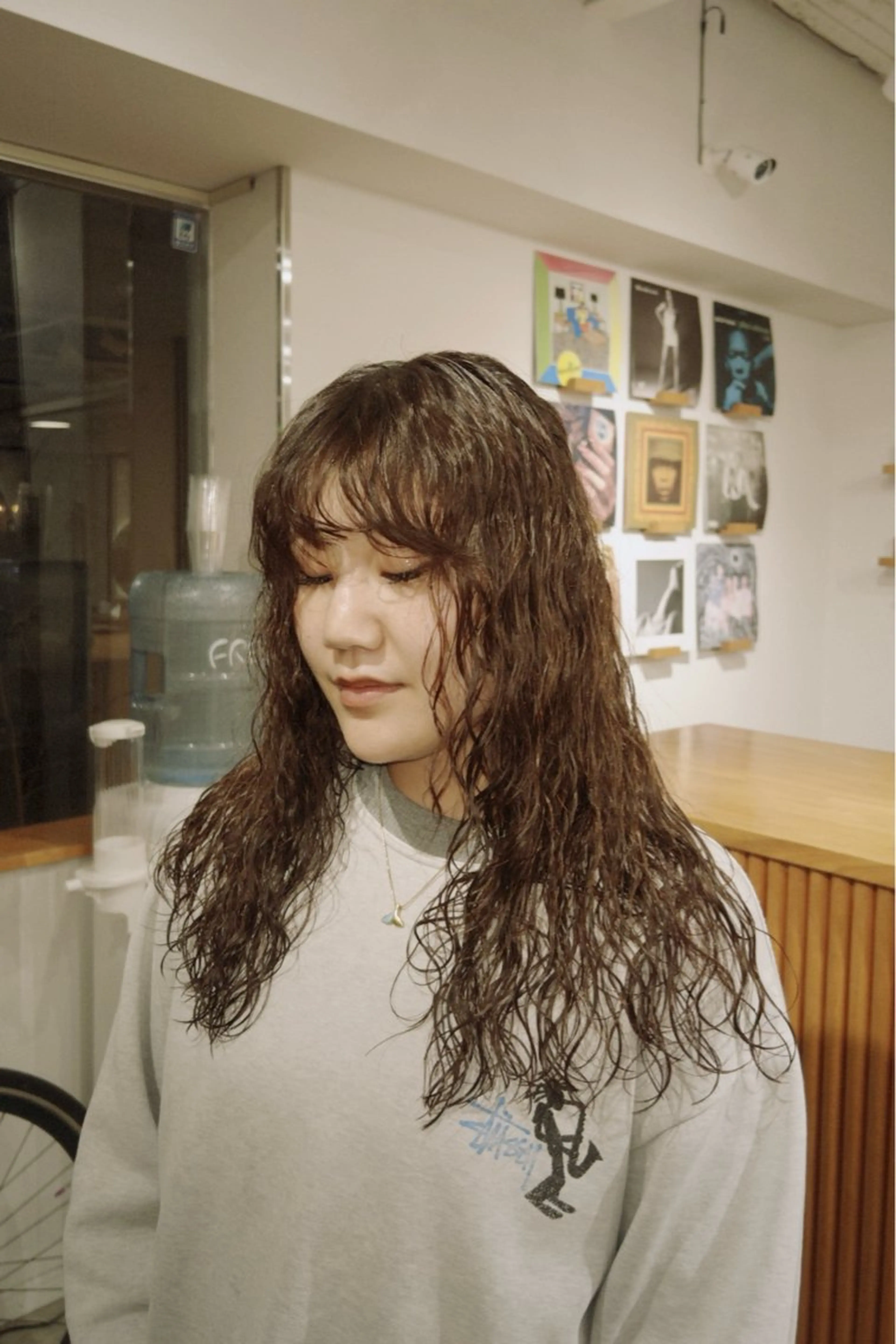 パーマ AOI✖️ BY MY SIDEのヘアスタイル