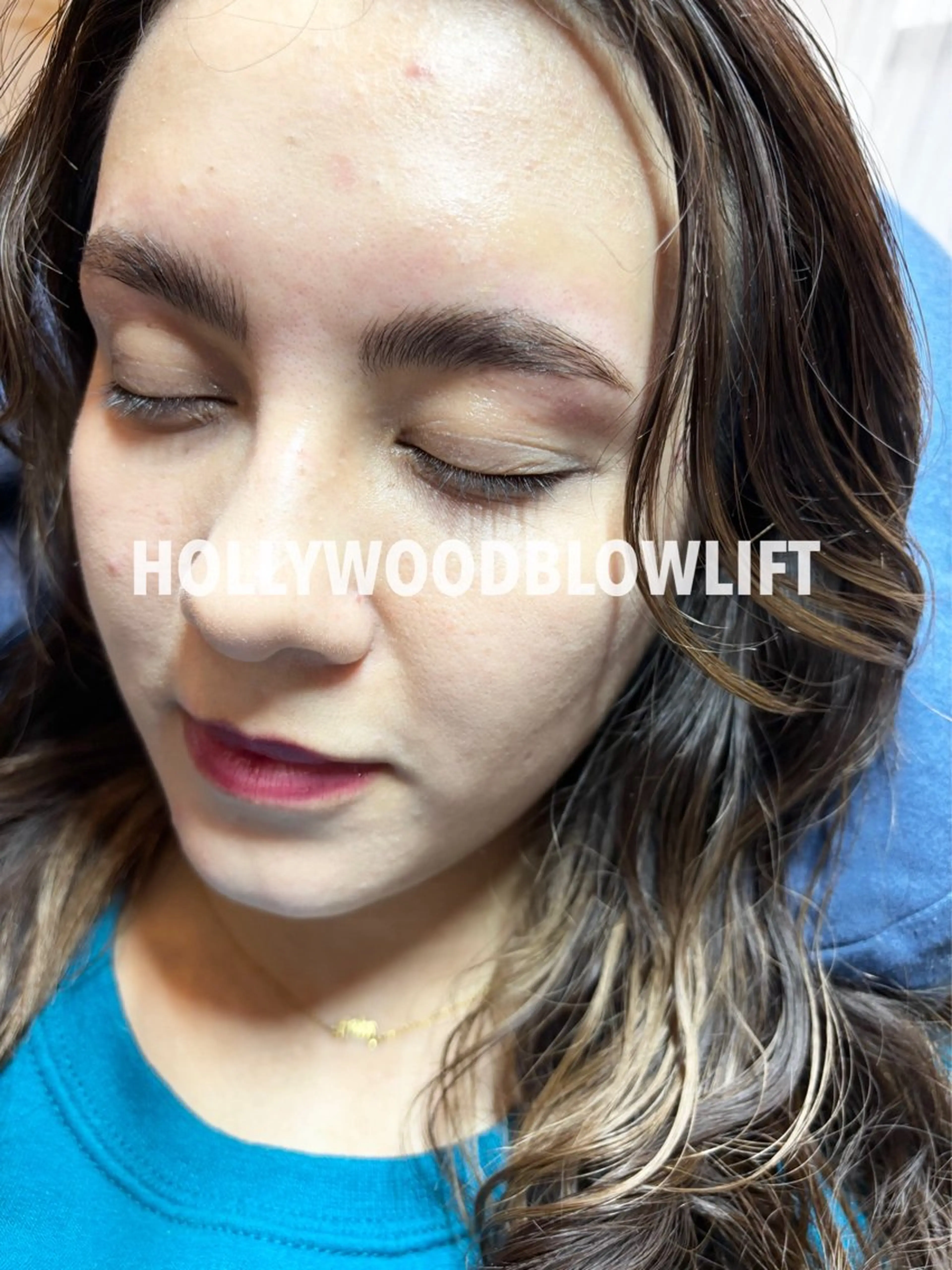 アイブロウ ハリウッドブロウリフト ワックス脱毛 その他(アイブロウ) MIKA ♡のネイルデザイン