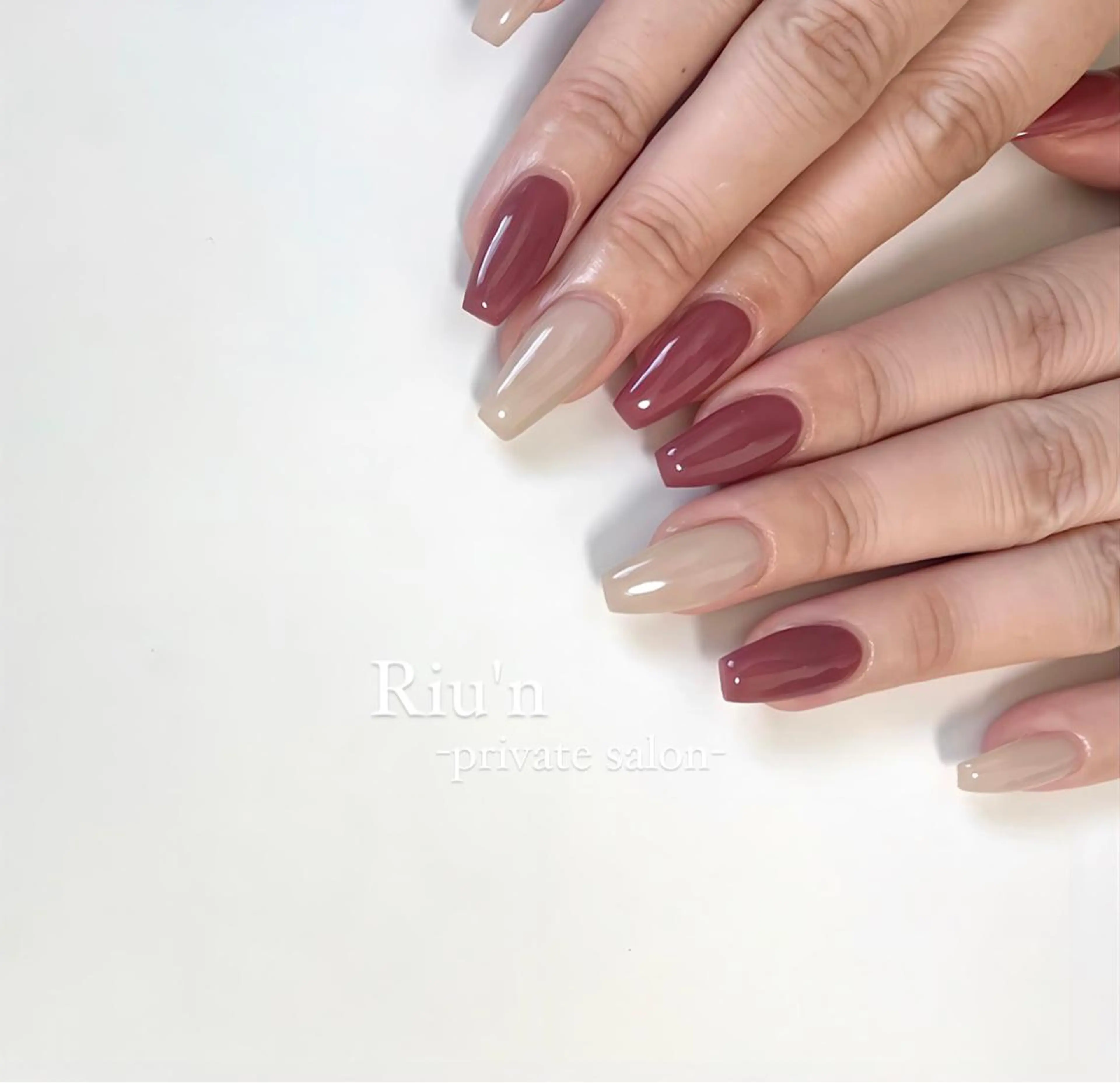 ネイル ハンドネイル Riu*n -private-のネイルデザイン