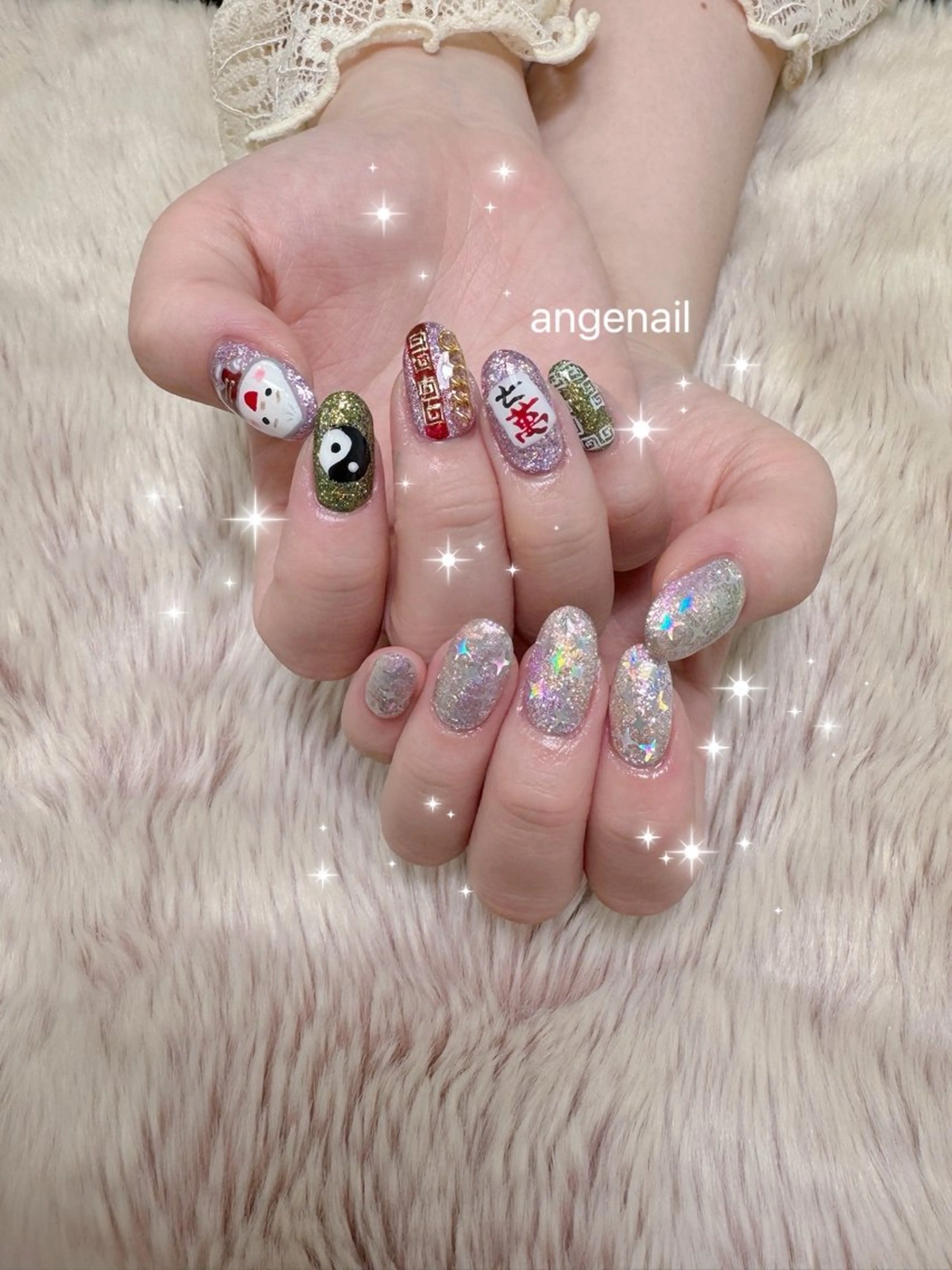 ネイル ハンドネイル オーナーネイリスト MAKIのネイルデザイン